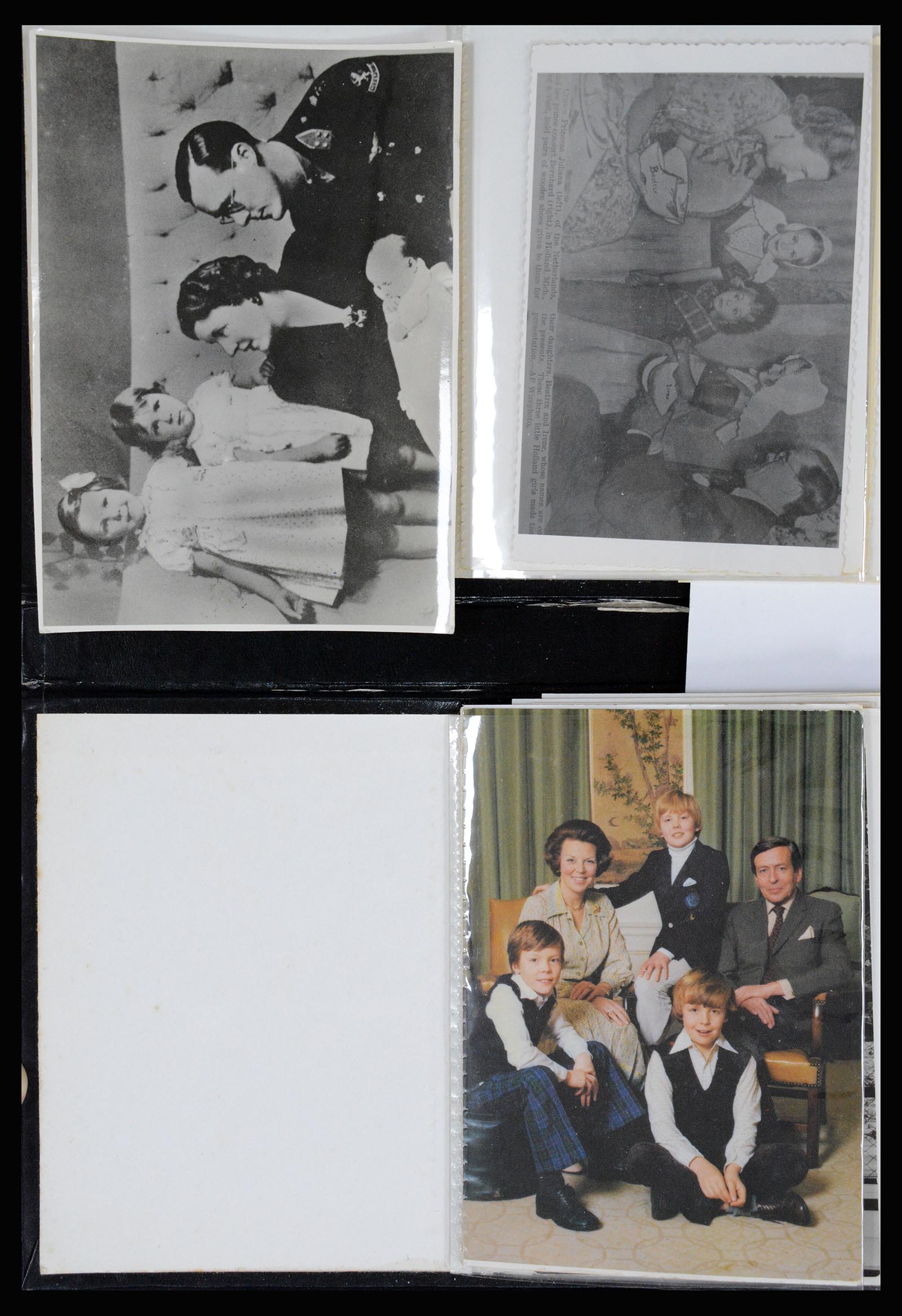 36611 015 - Postzegelverzameling 36611 Netherlands picture postcards royal family