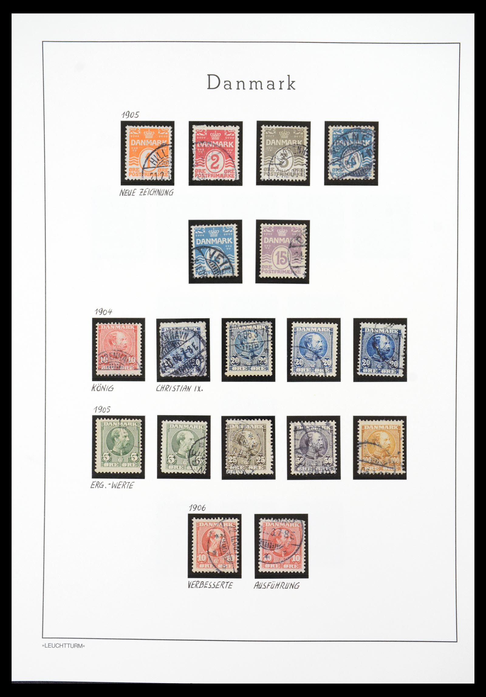 36612 017 - Stamp collection 36612 Denemarken 1851-1990.