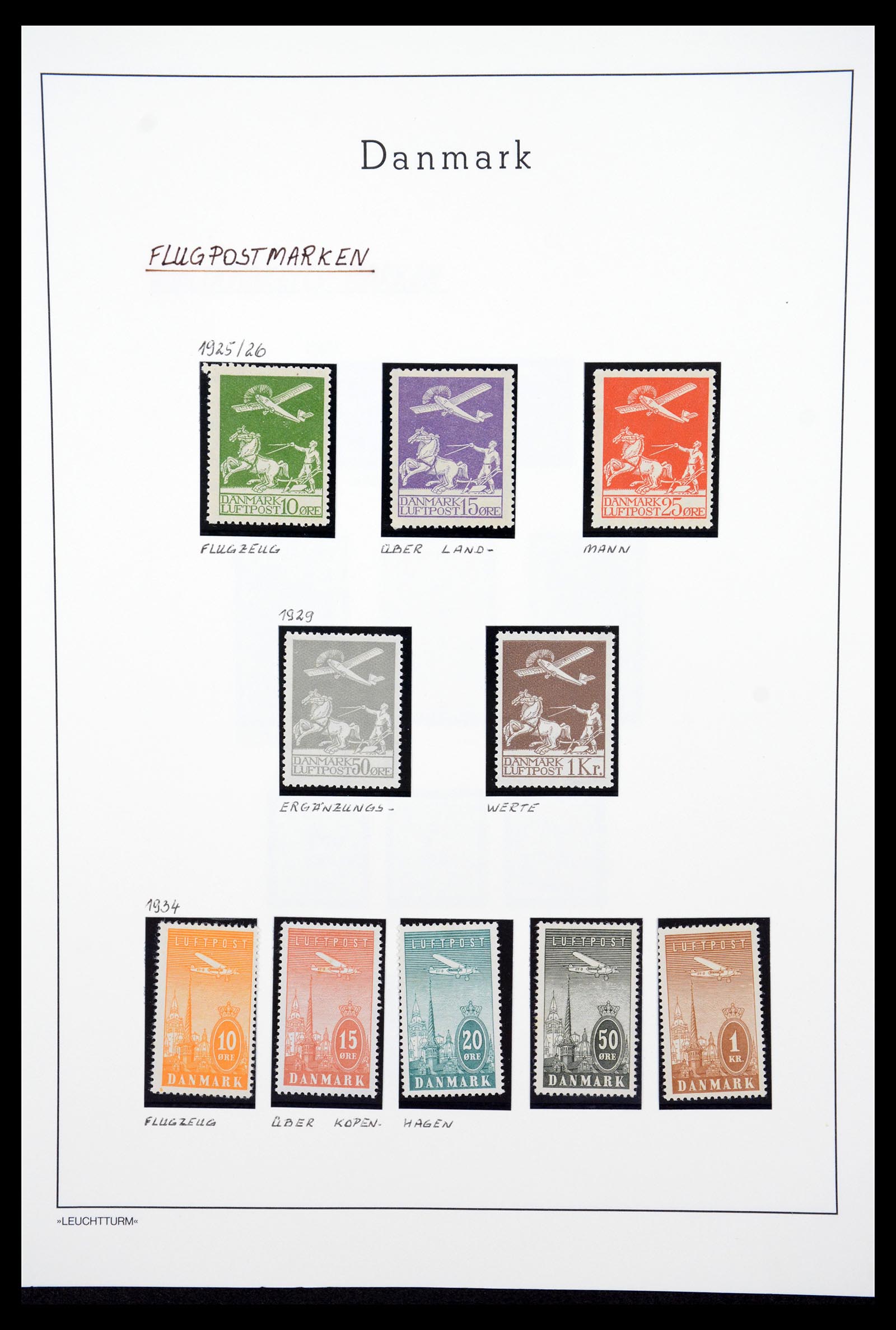 36612 052 - Postzegelverzameling 36612 Denmark 1851-1990.