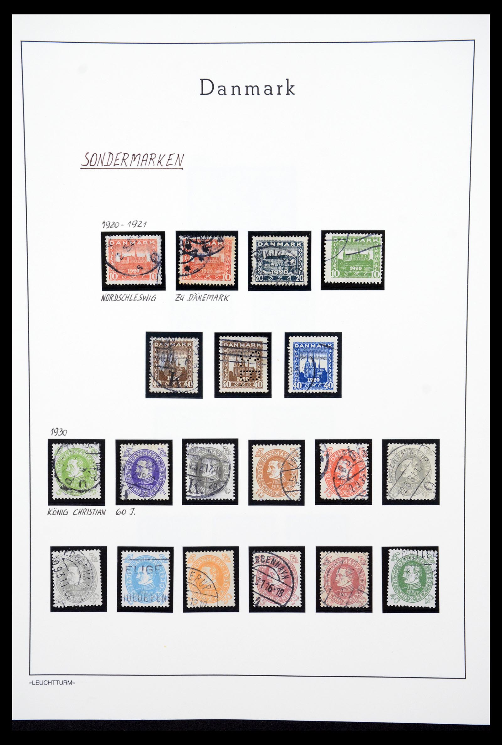 36612 059 - Postzegelverzameling 36612 Denmark 1851-1990.