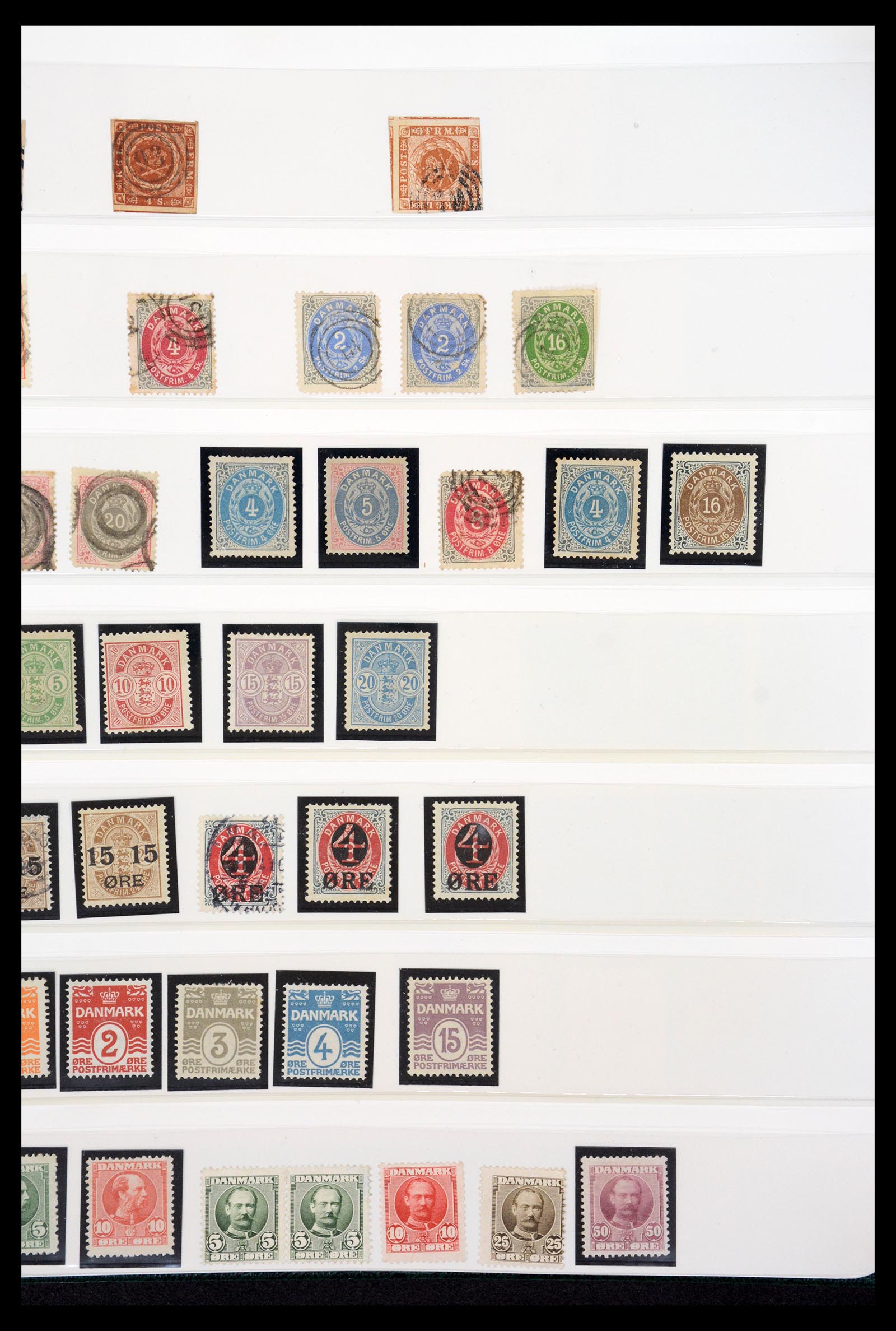 36612 083 - Stamp collection 36612 Denemarken 1851-1990.