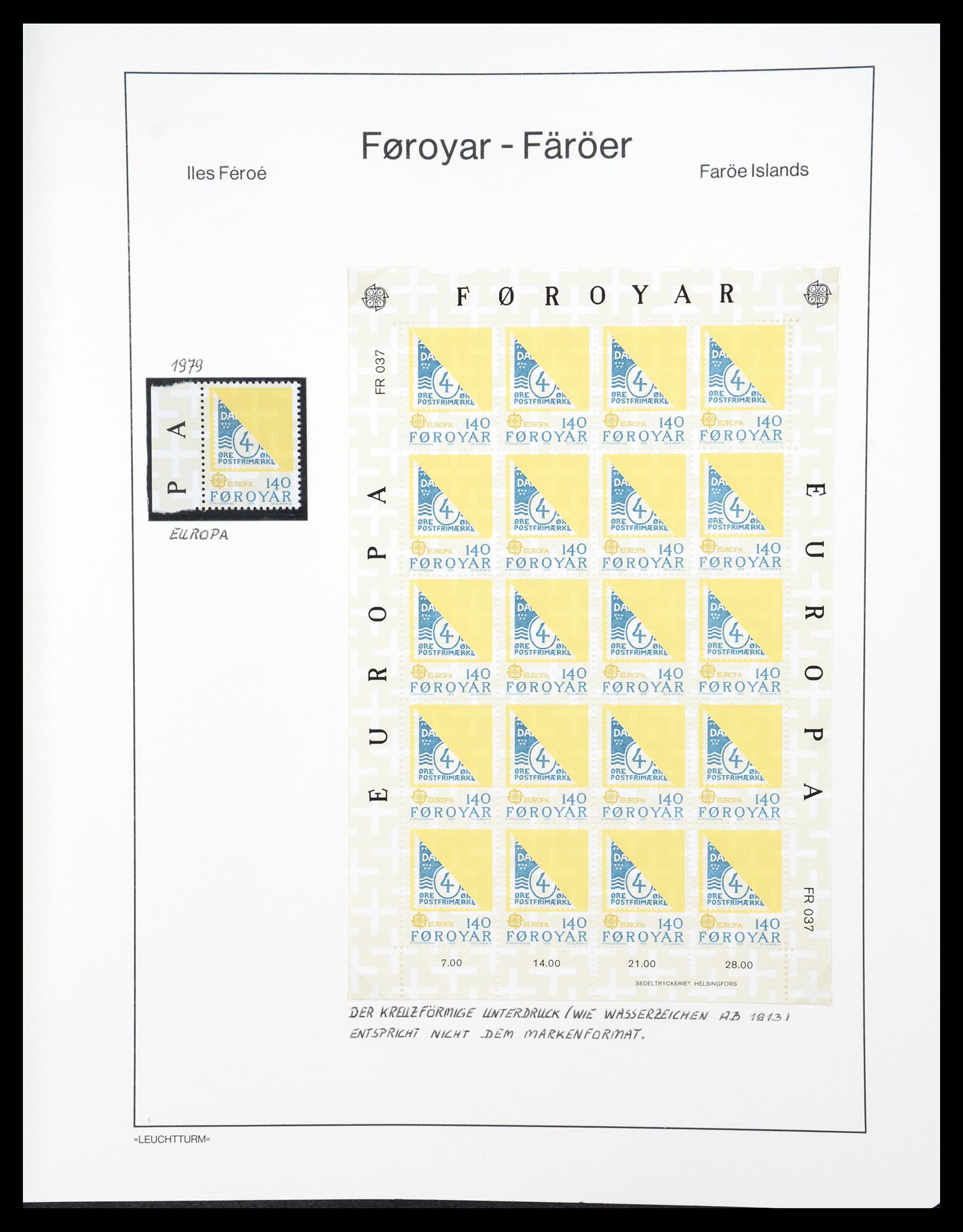 36612 155 - Stamp collection 36612 Denemarken 1851-1990.