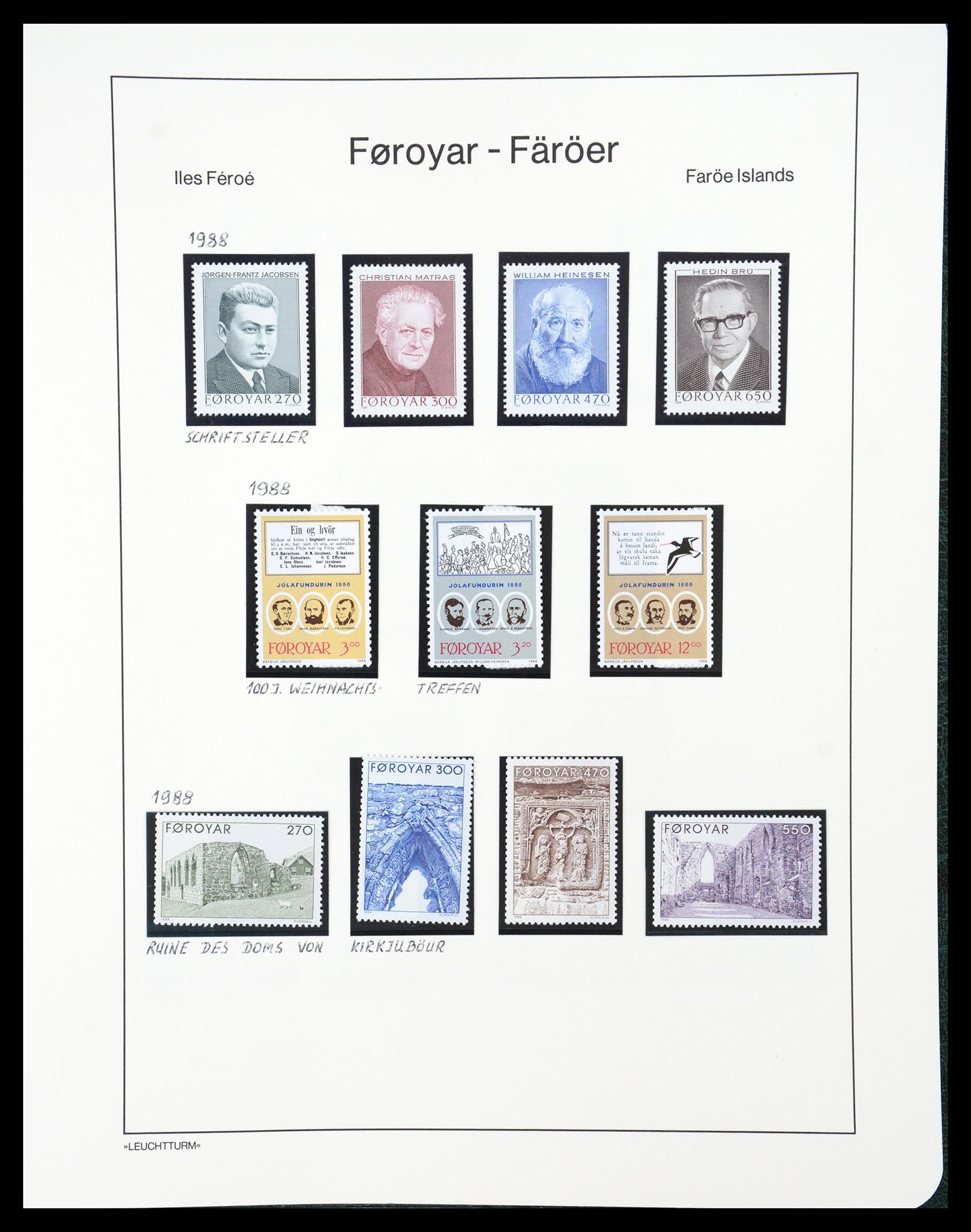 36612 170 - Postzegelverzameling 36612 Denmark 1851-1990.