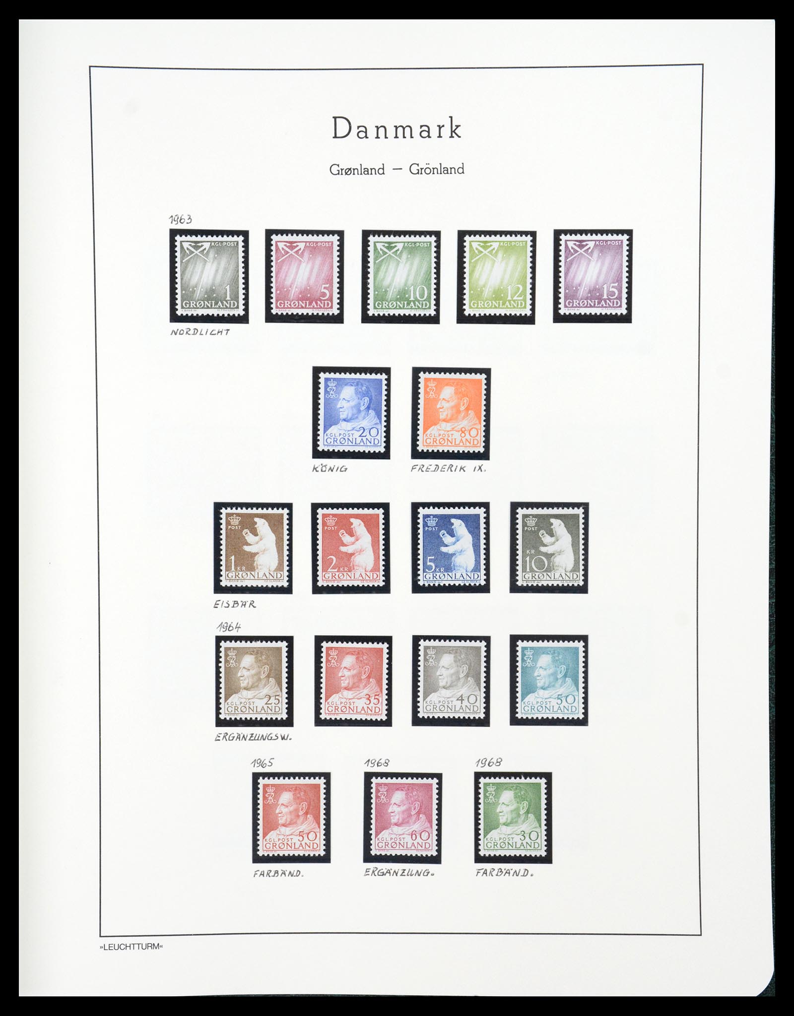36612 177 - Postzegelverzameling 36612 Denmark 1851-1990.