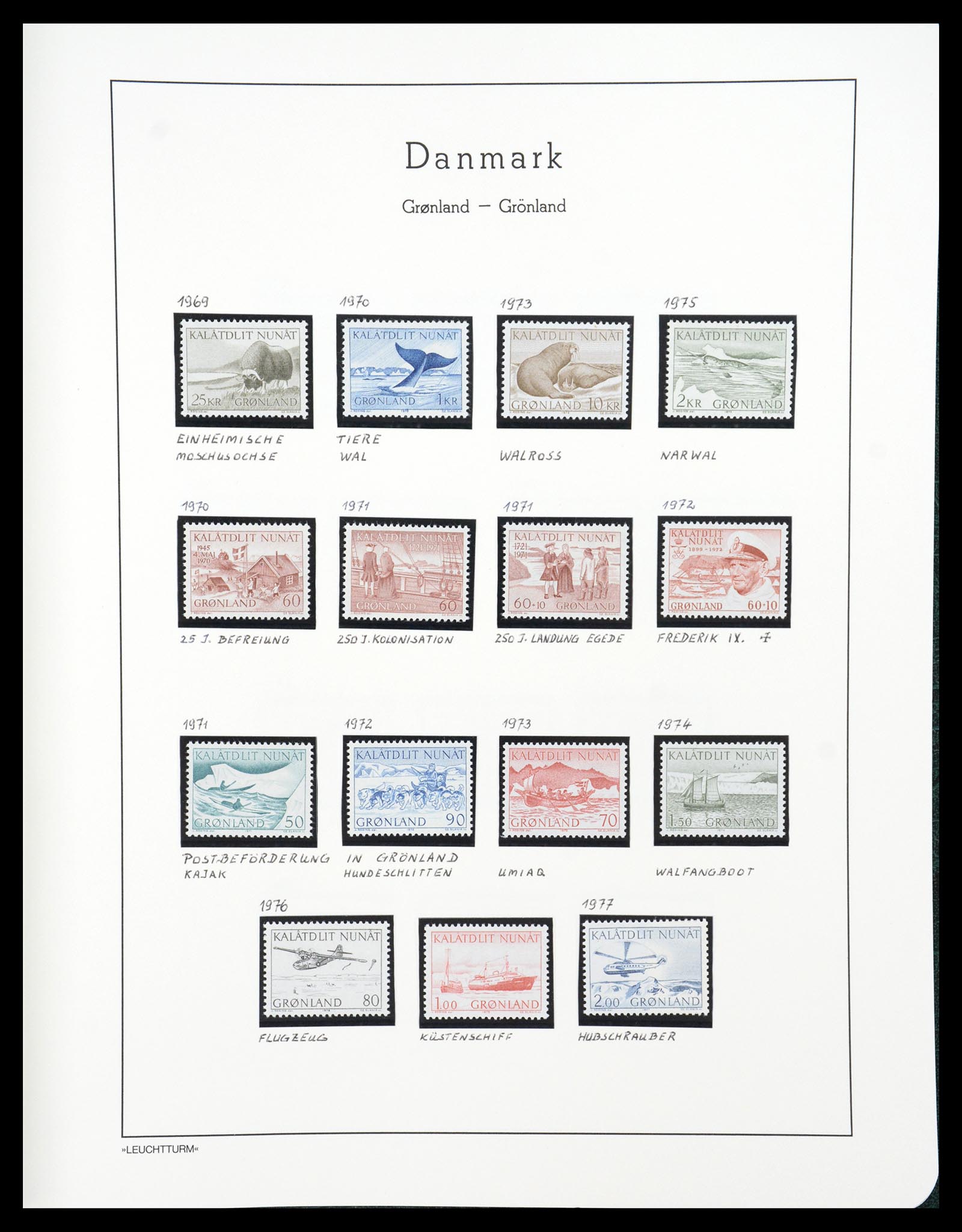 36612 178 - Postzegelverzameling 36612 Denmark 1851-1990.