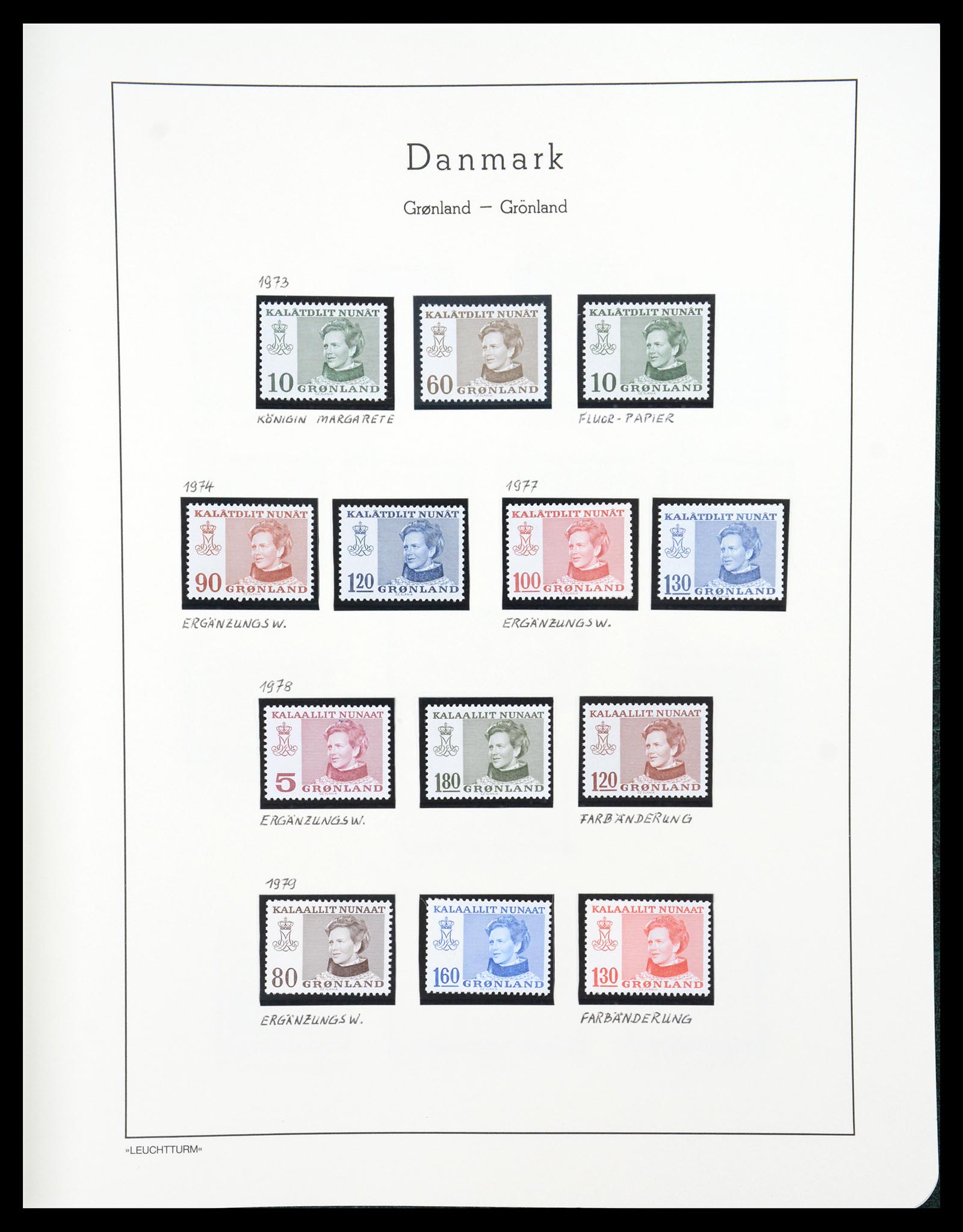 36612 179 - Postzegelverzameling 36612 Denmark 1851-1990.