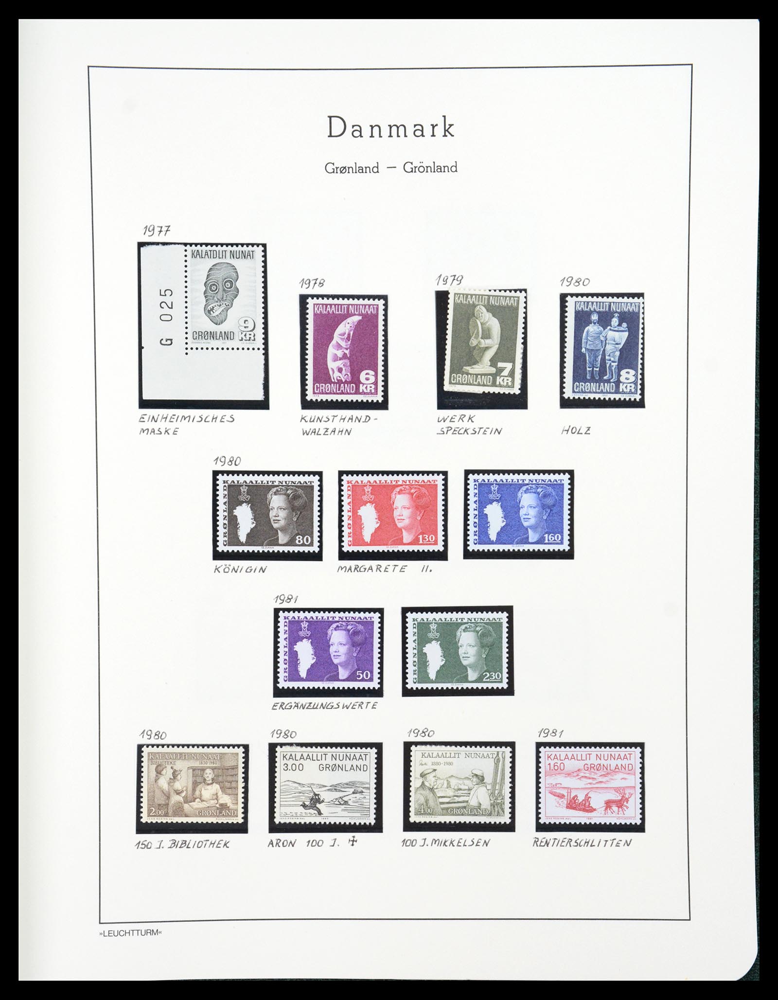 36612 181 - Postzegelverzameling 36612 Denmark 1851-1990.