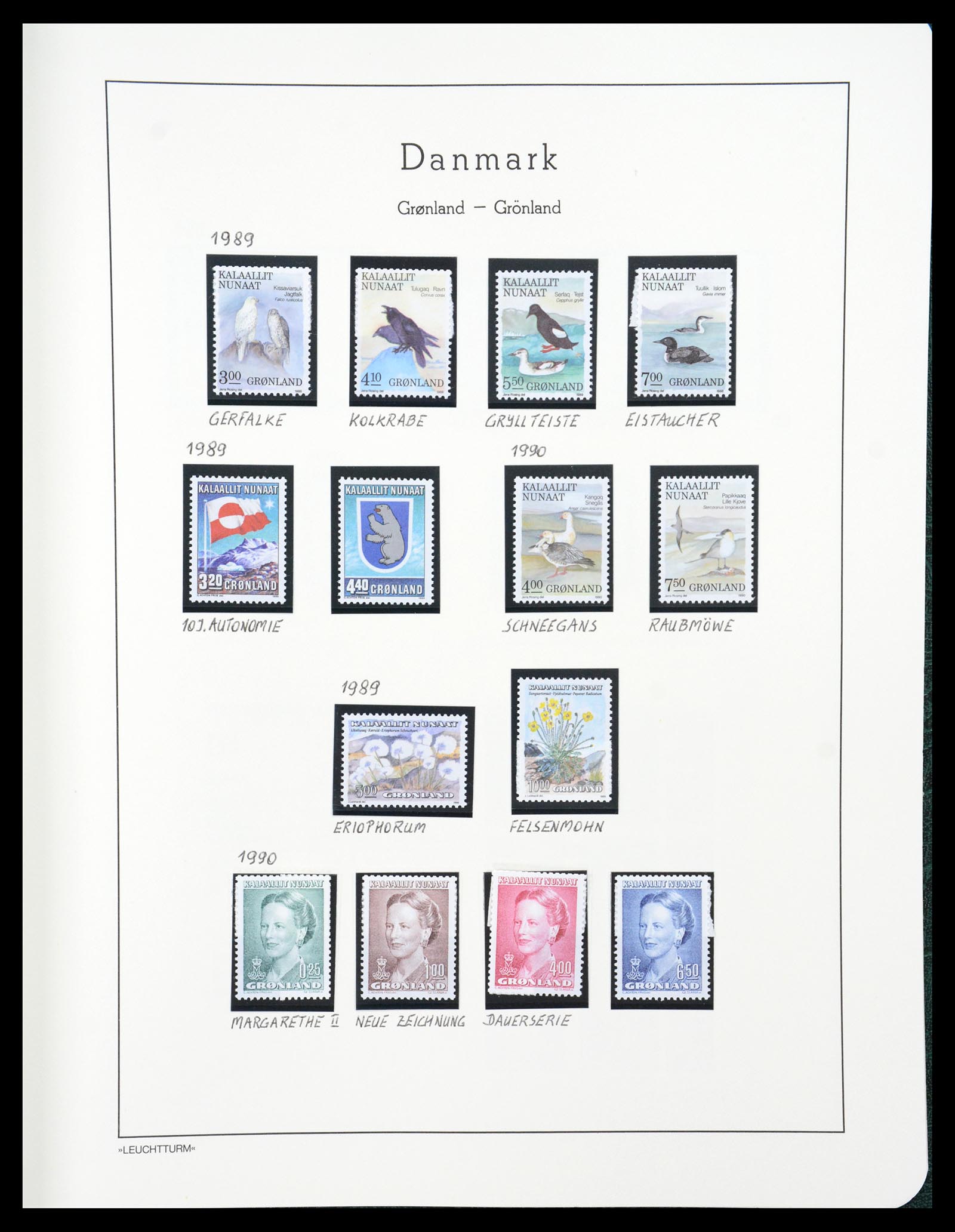 36612 188 - Postzegelverzameling 36612 Denmark 1851-1990.