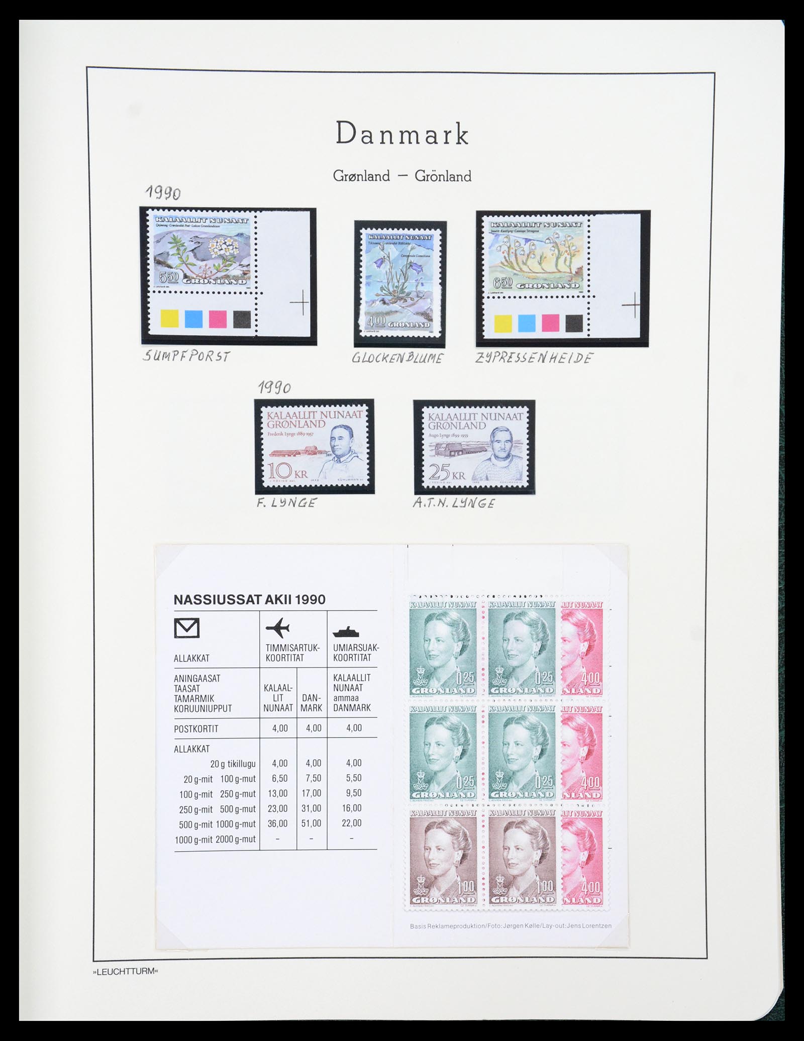 36612 189 - Postzegelverzameling 36612 Denmark 1851-1990.