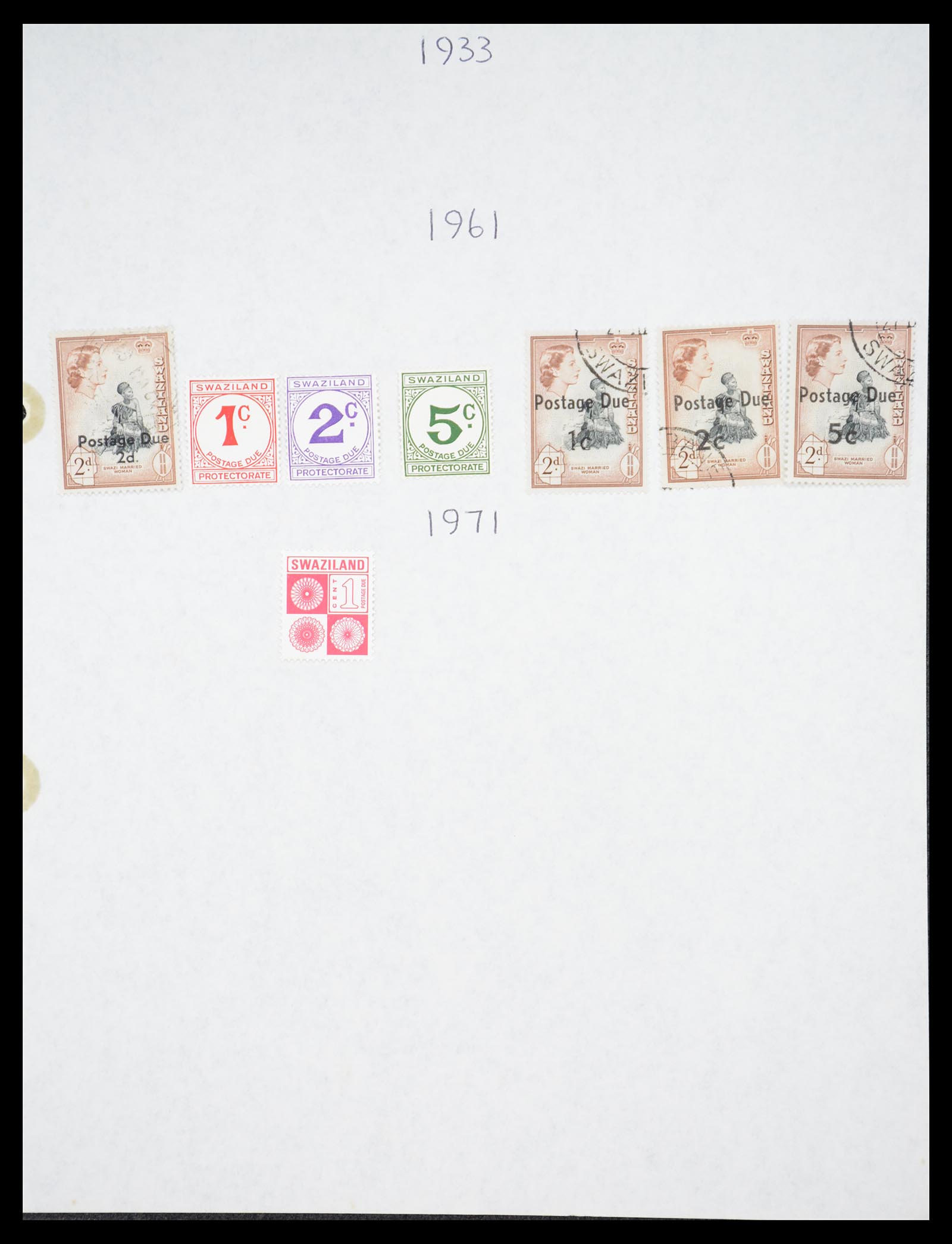 36615 001 - Stamp collection 36615 Engelse koloniën 1902-2001.