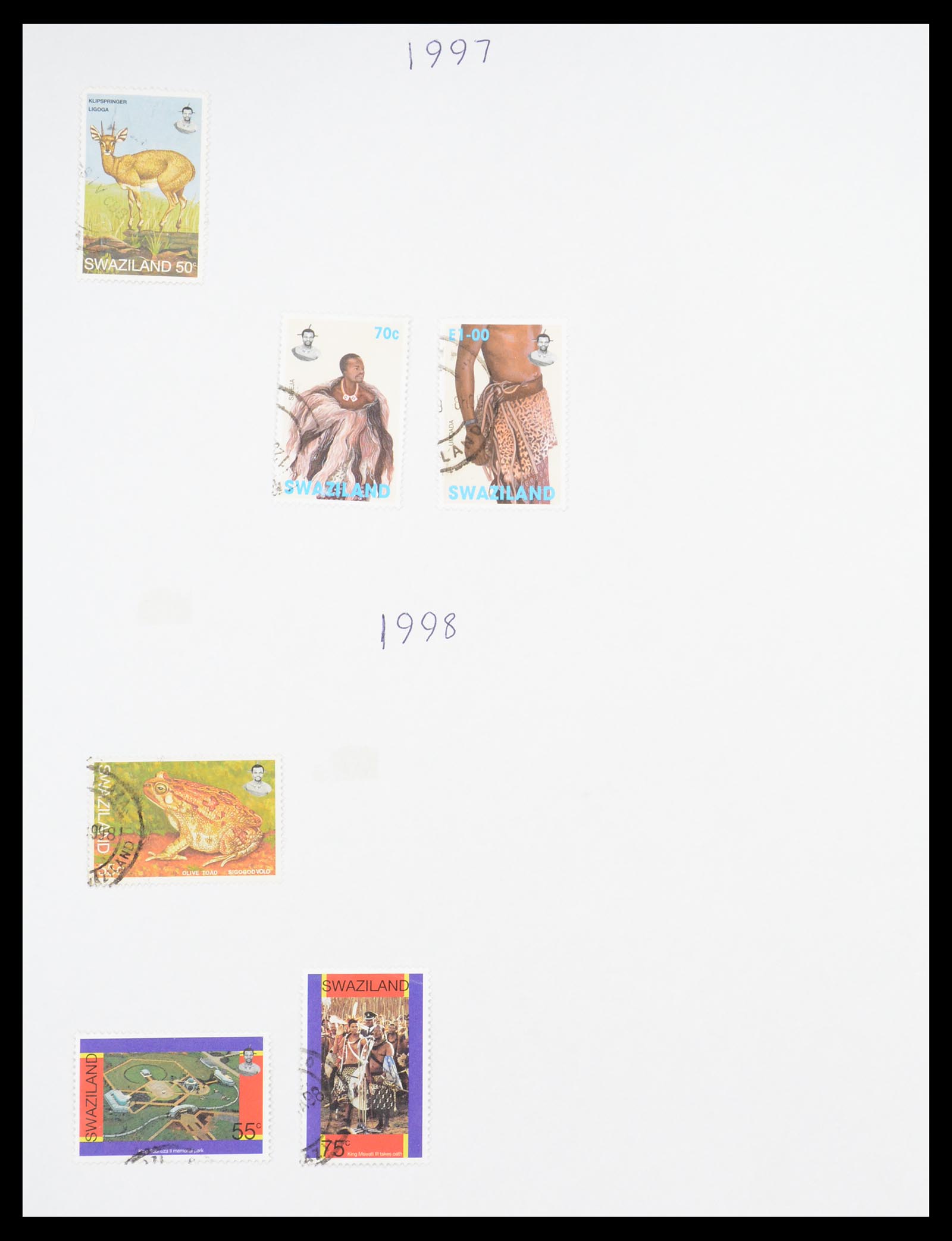 36615 005 - Postzegelverzameling 36615 British Commonwealth 1902-2001.