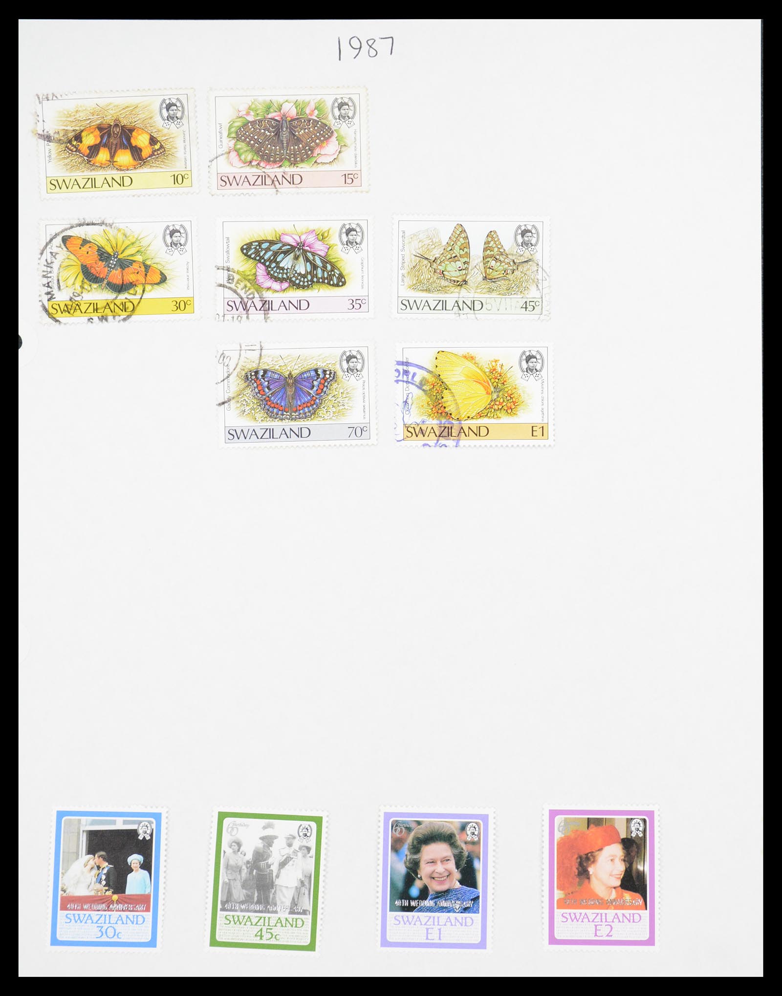 36615 012 - Stamp collection 36615 Engelse koloniën 1902-2001.