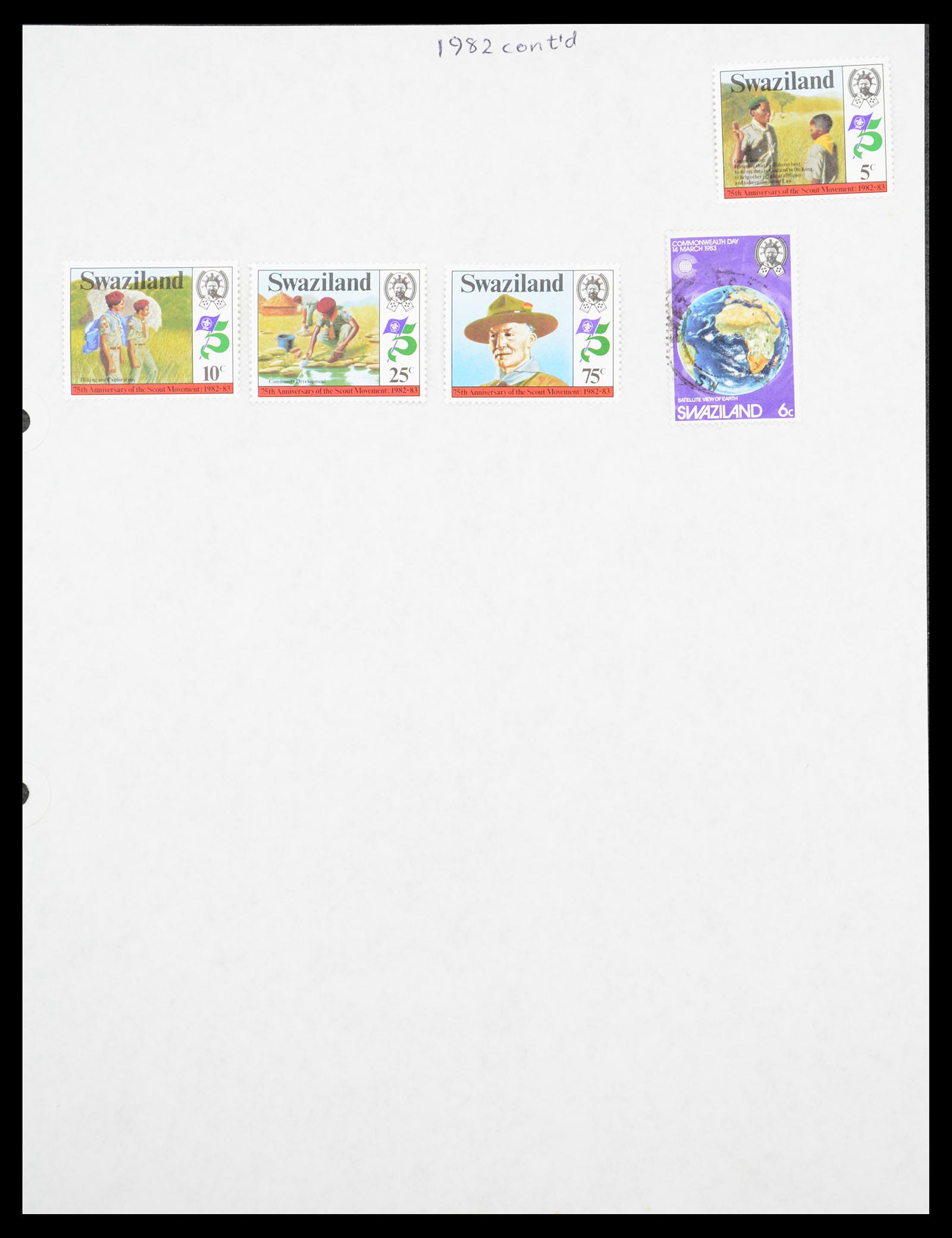36615 017 - Postzegelverzameling 36615 British Commonwealth 1902-2001.