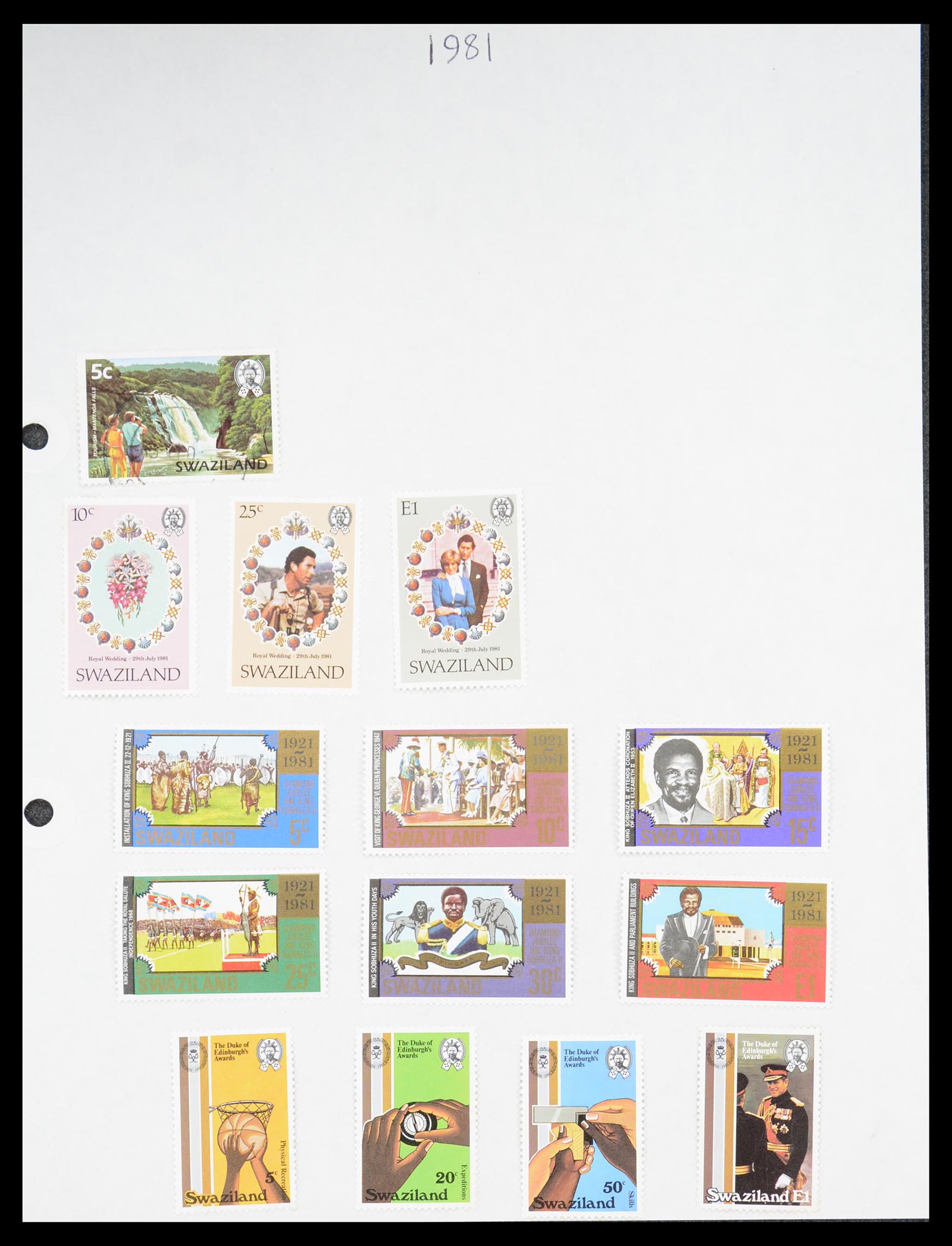 36615 020 - Postzegelverzameling 36615 British Commonwealth 1902-2001.