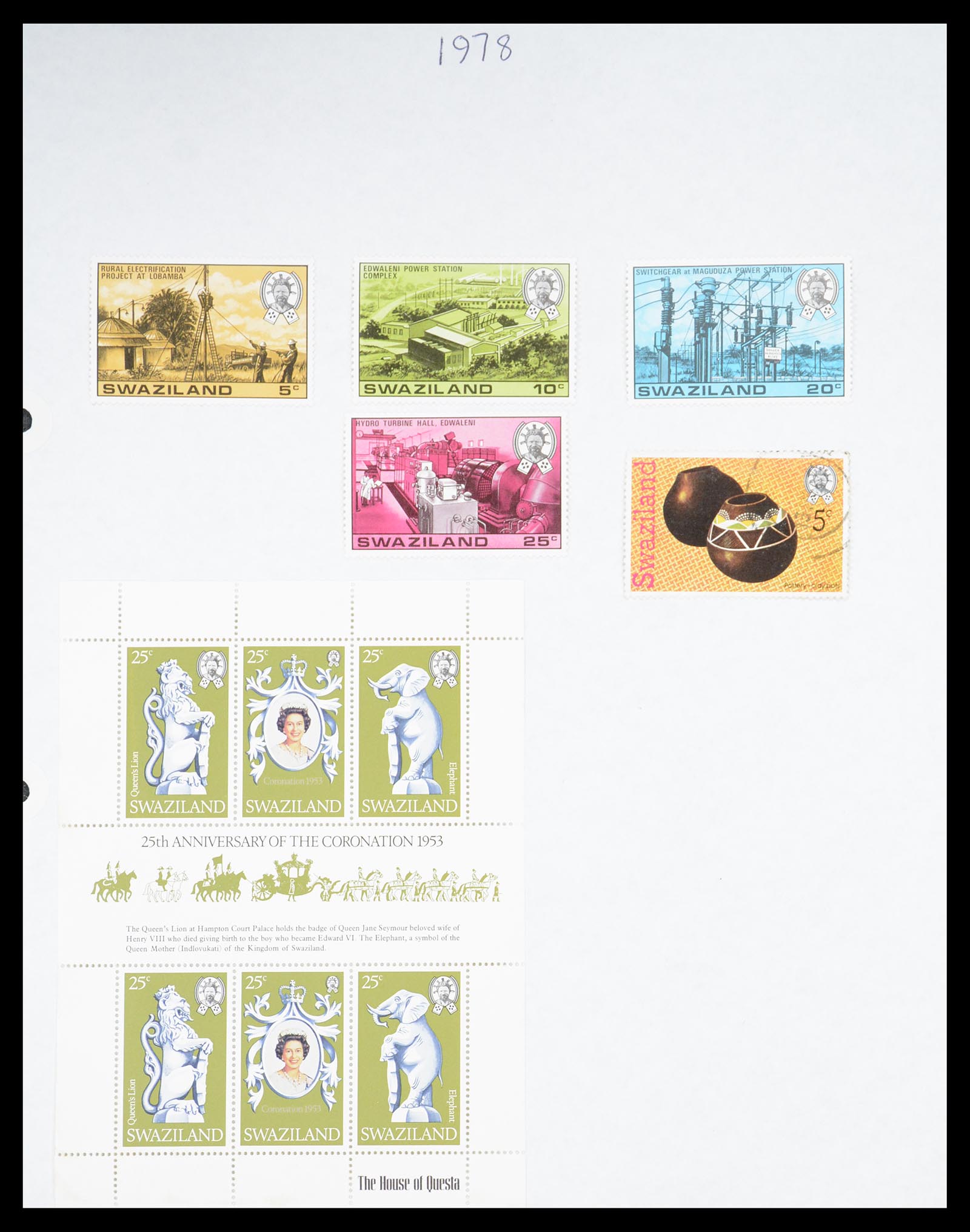 36615 026 - Stamp collection 36615 Engelse koloniën 1902-2001.