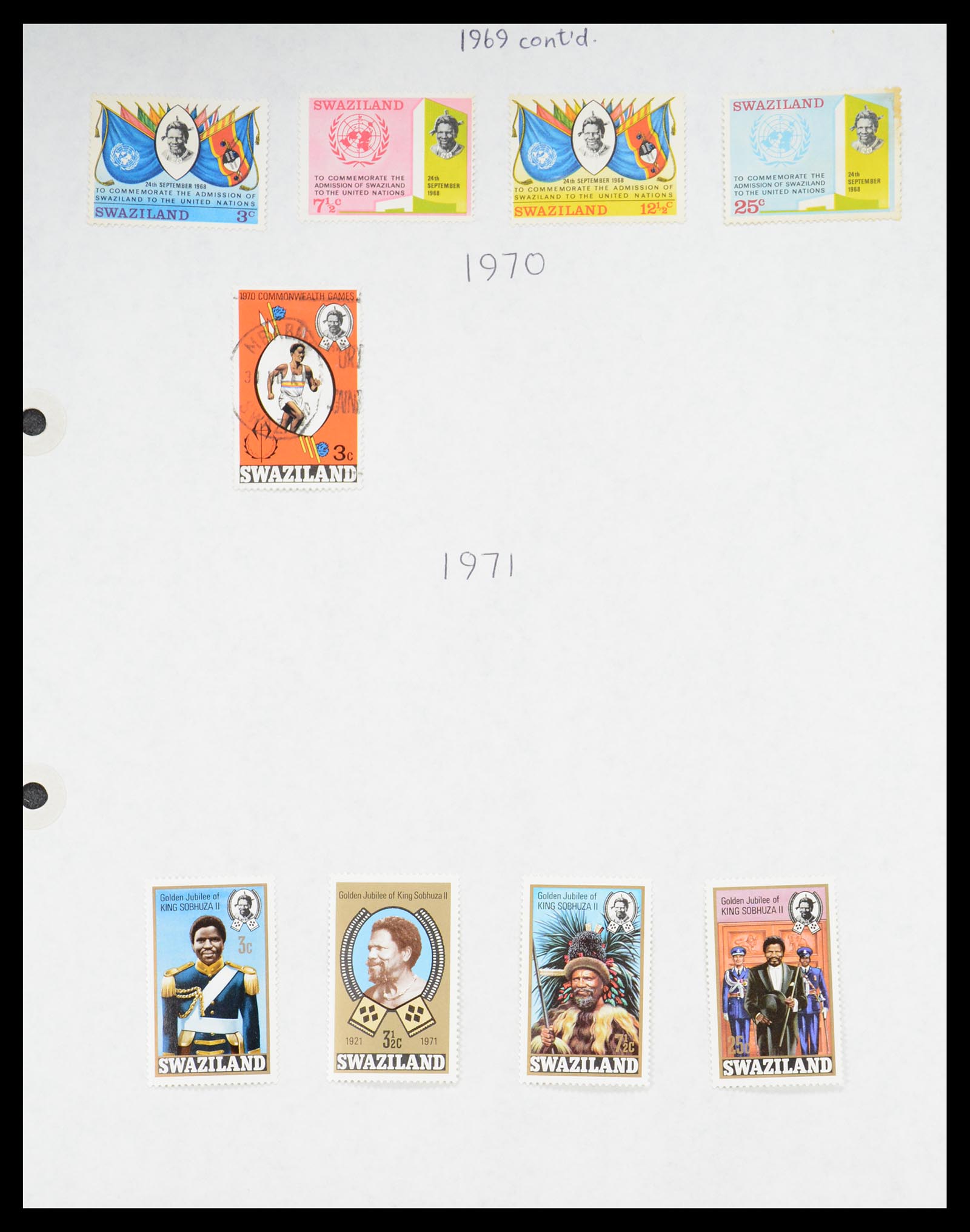 36615 033 - Stamp collection 36615 Engelse koloniën 1902-2001.