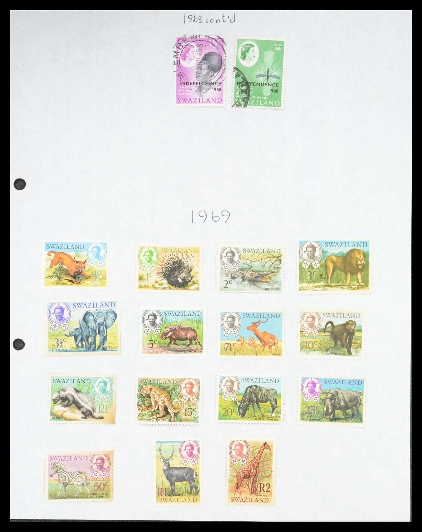 36615 034 - Stamp collection 36615 Engelse koloniën 1902-2001.