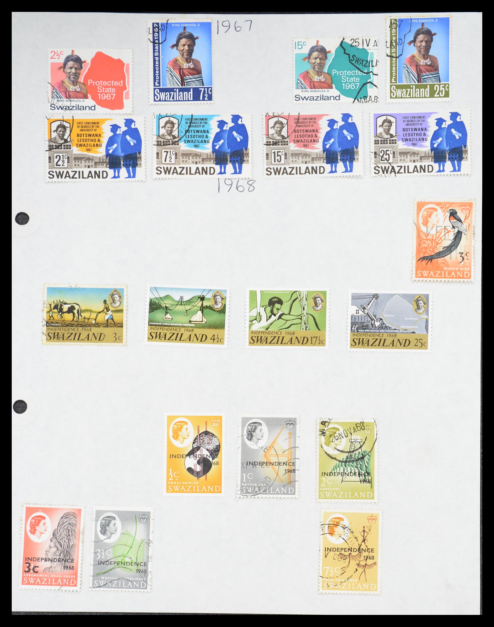 36615 035 - Stamp collection 36615 Engelse koloniën 1902-2001.