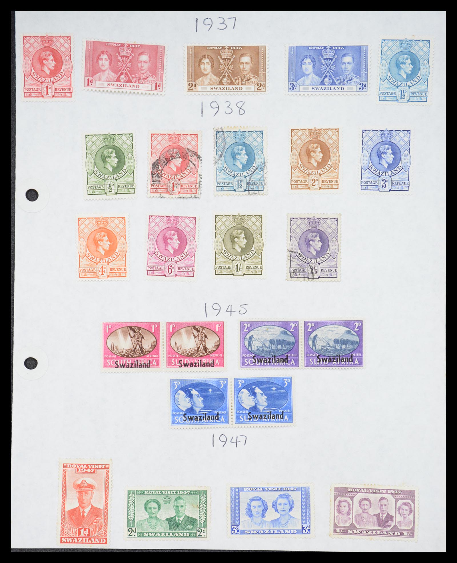 36615 041 - Stamp collection 36615 Engelse koloniën 1902-2001.