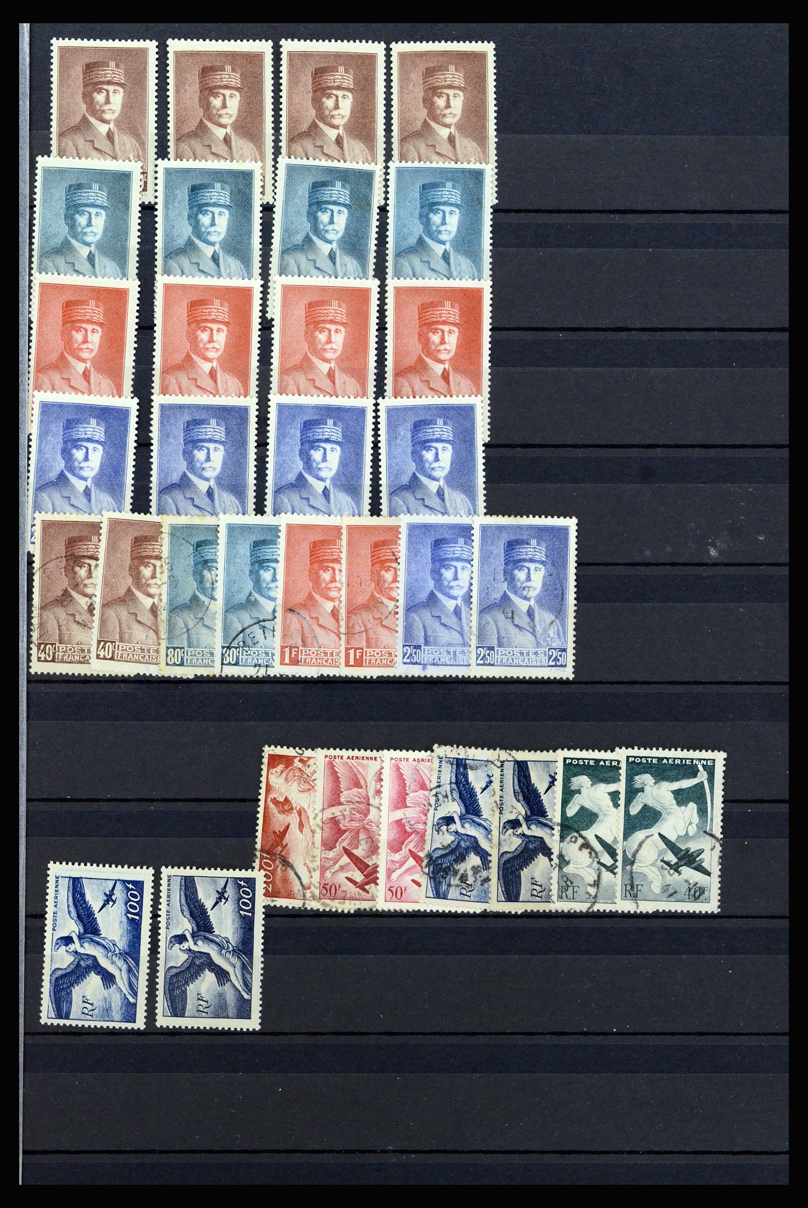 36619 001 - Postzegelverzameling 36619 Frankrijk 1945-1995.