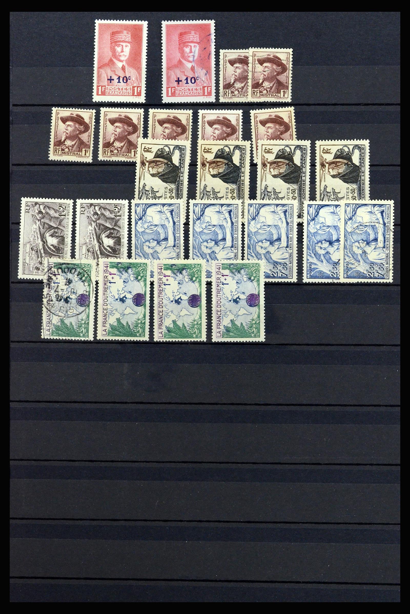 36619 004 - Postzegelverzameling 36619 Frankrijk 1945-1995.
