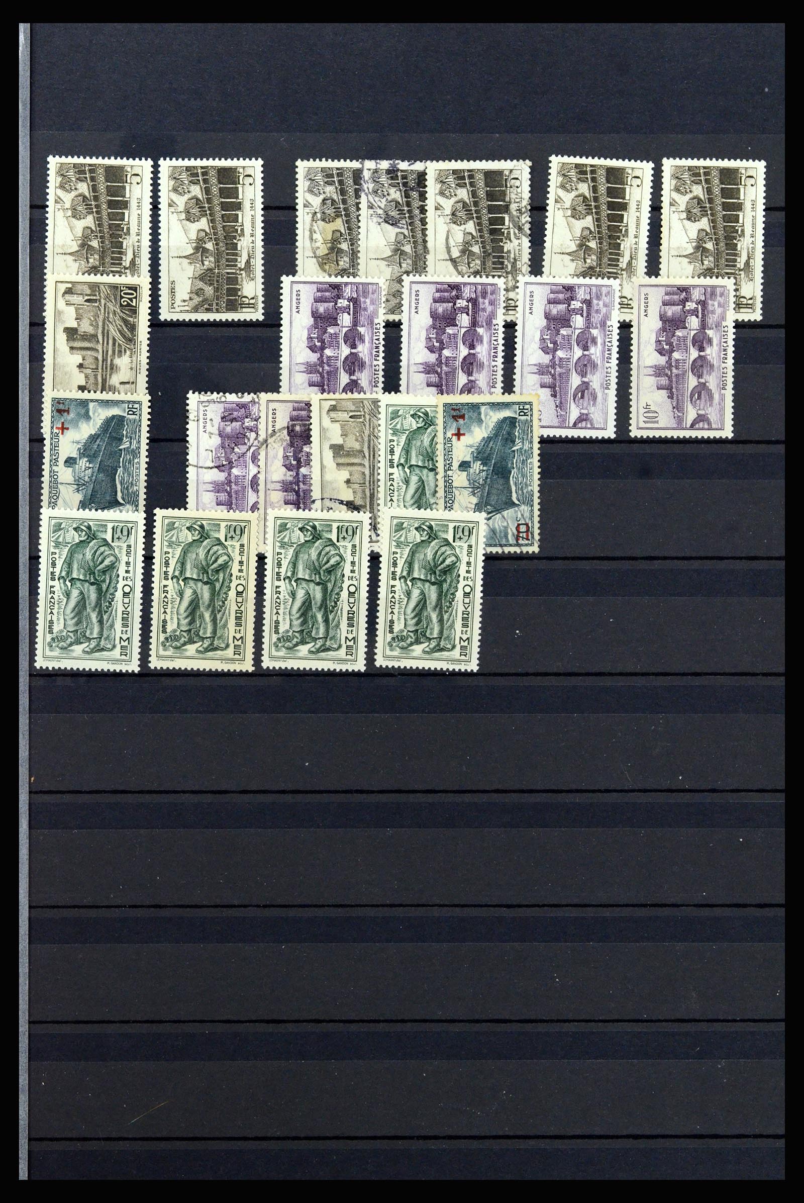 36619 005 - Postzegelverzameling 36619 Frankrijk 1945-1995.