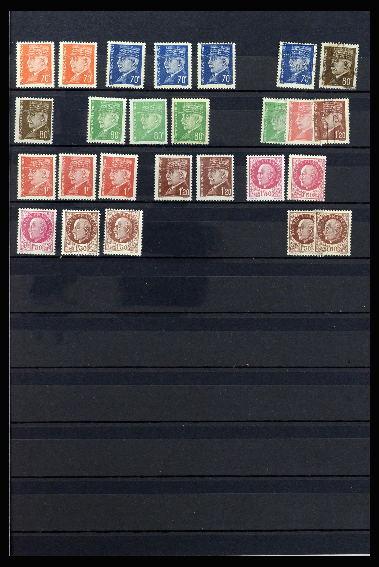 36619 007 - Postzegelverzameling 36619 Frankrijk 1945-1995.