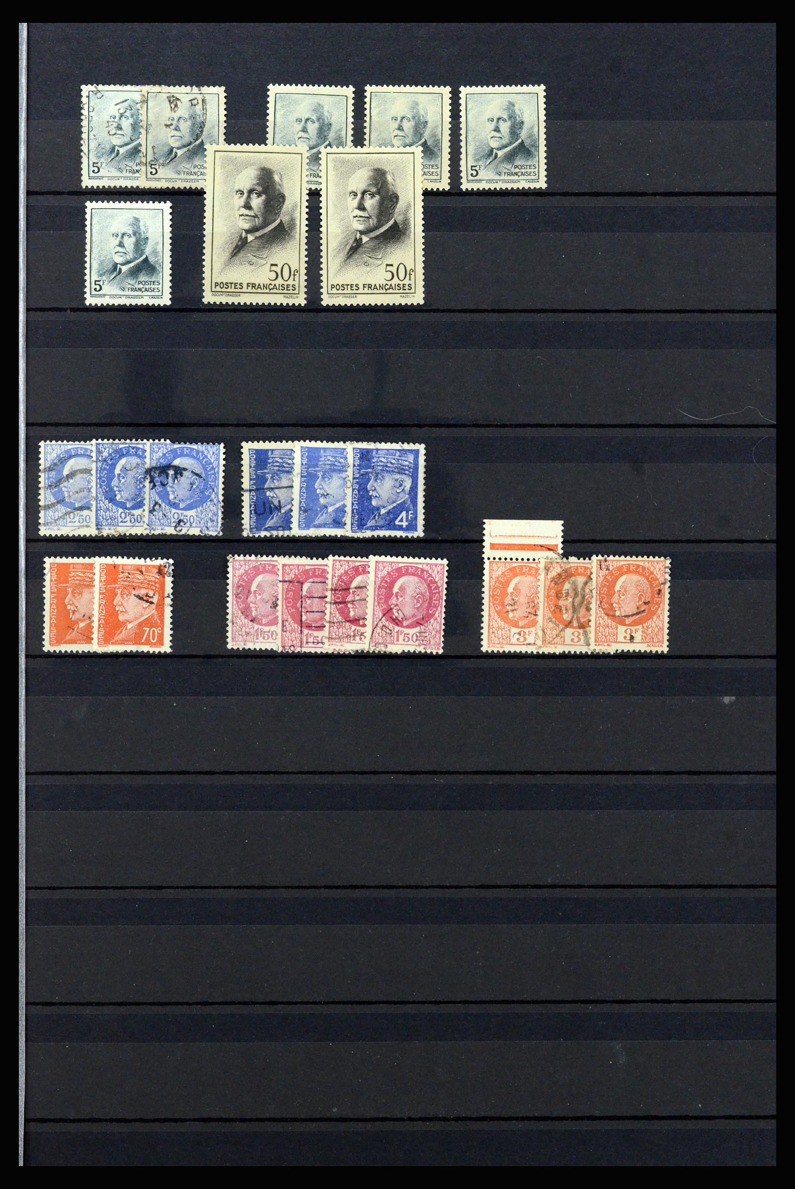 36619 009 - Postzegelverzameling 36619 Frankrijk 1945-1995.