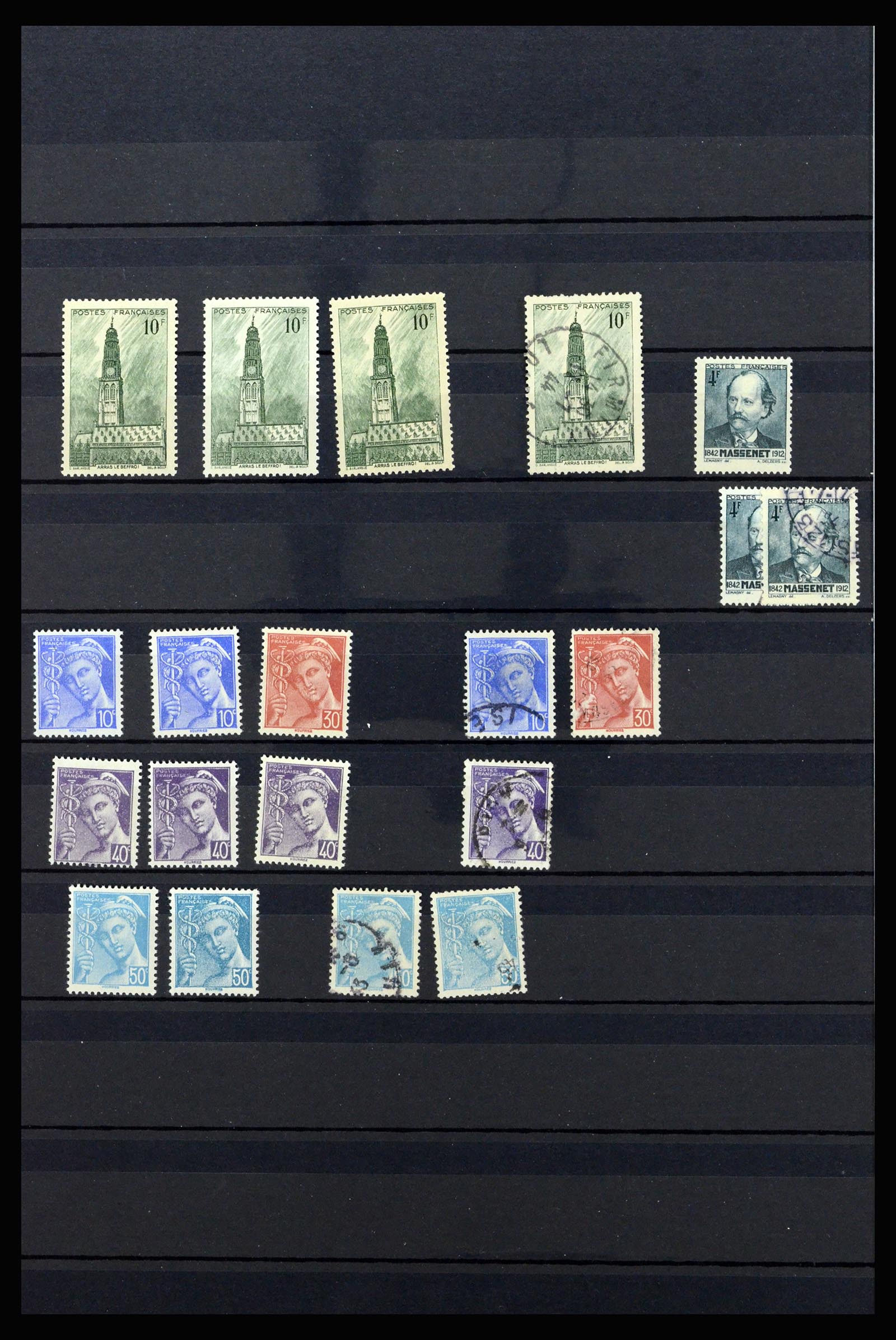 36619 012 - Postzegelverzameling 36619 Frankrijk 1945-1995.