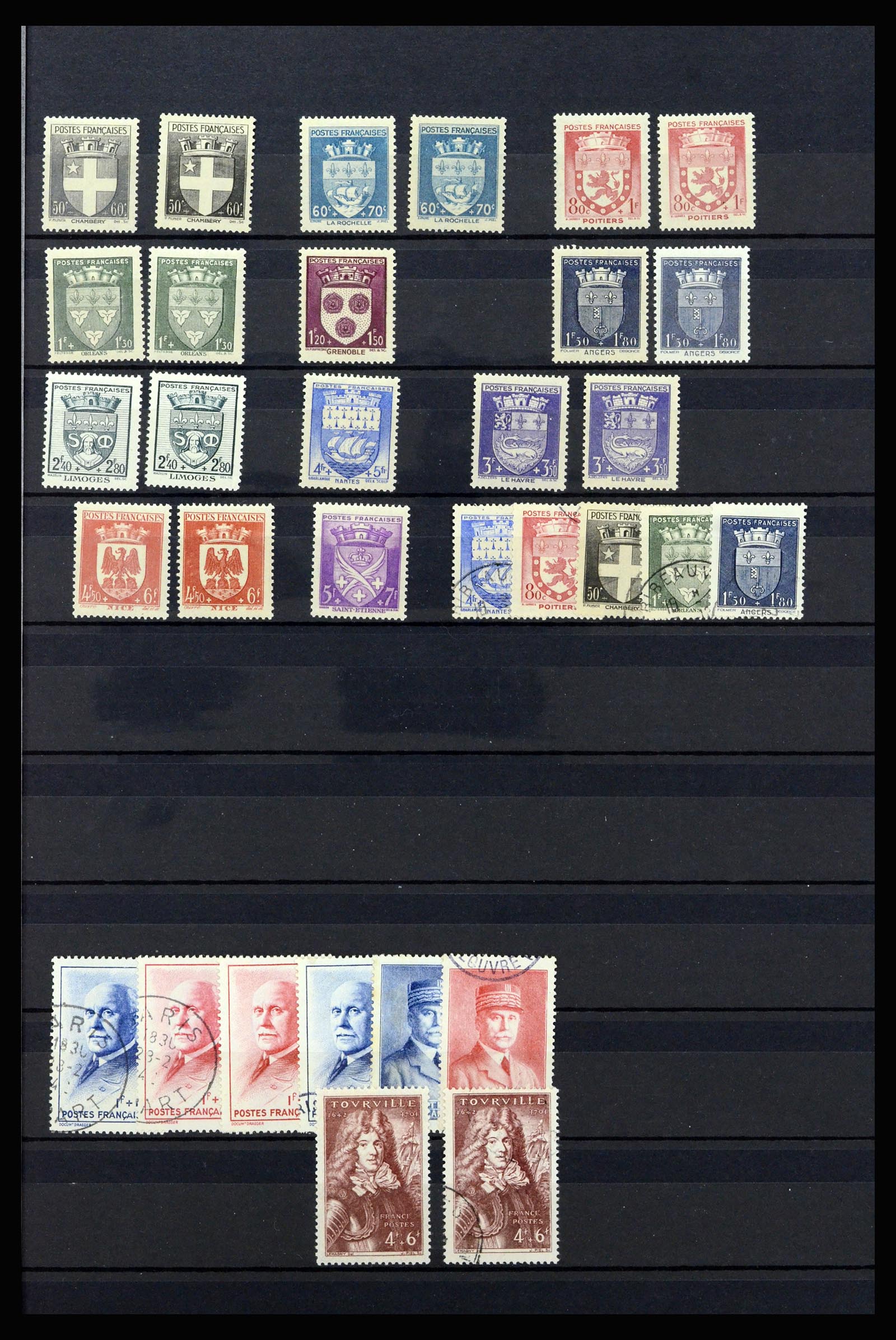 36619 013 - Postzegelverzameling 36619 Frankrijk 1945-1995.