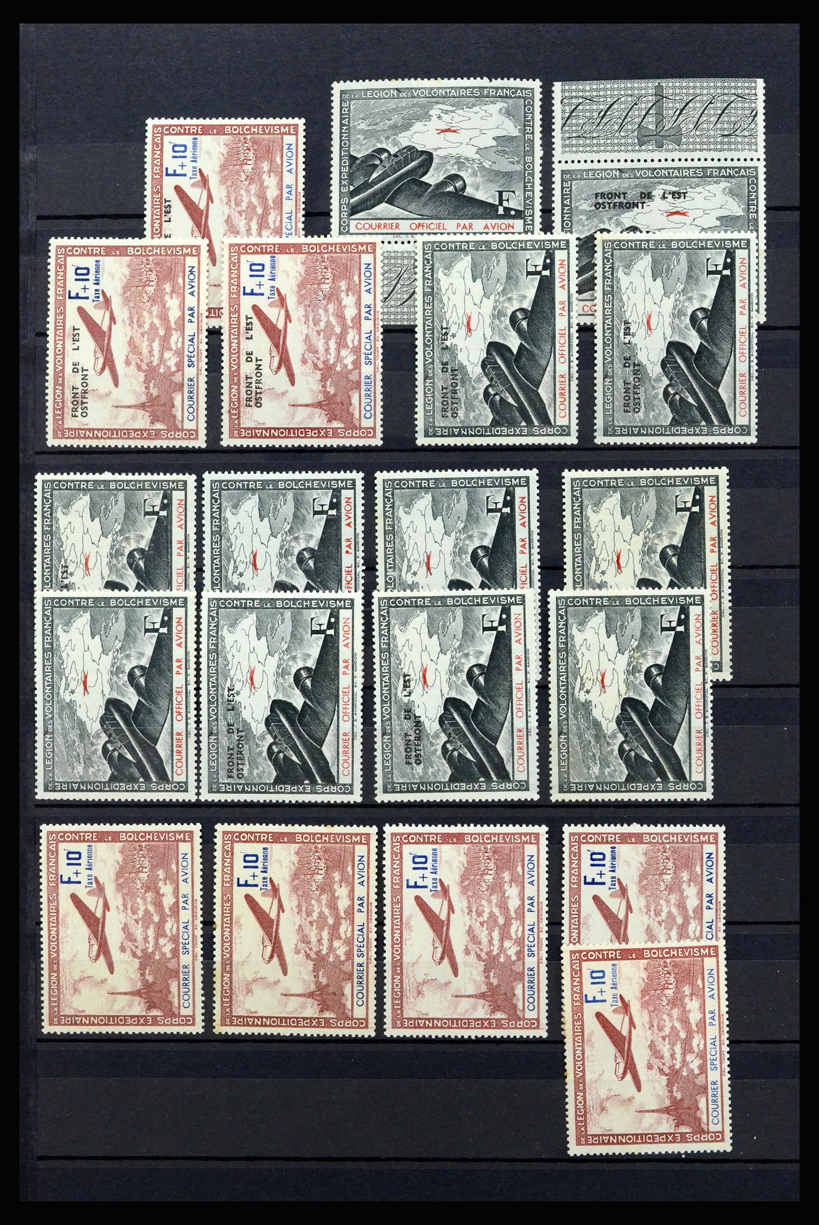 36619 014 - Postzegelverzameling 36619 Frankrijk 1945-1995.