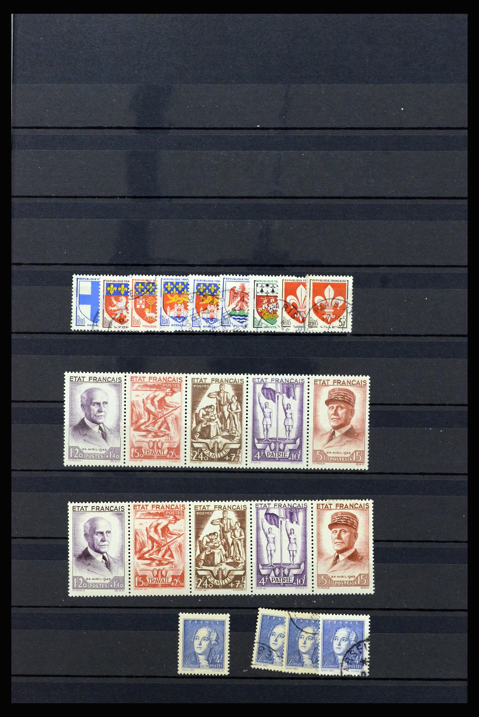 36619 016 - Postzegelverzameling 36619 Frankrijk 1945-1995.