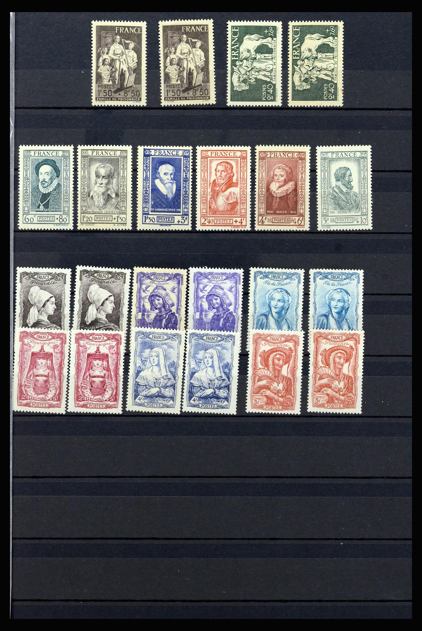 36619 018 - Postzegelverzameling 36619 Frankrijk 1945-1995.