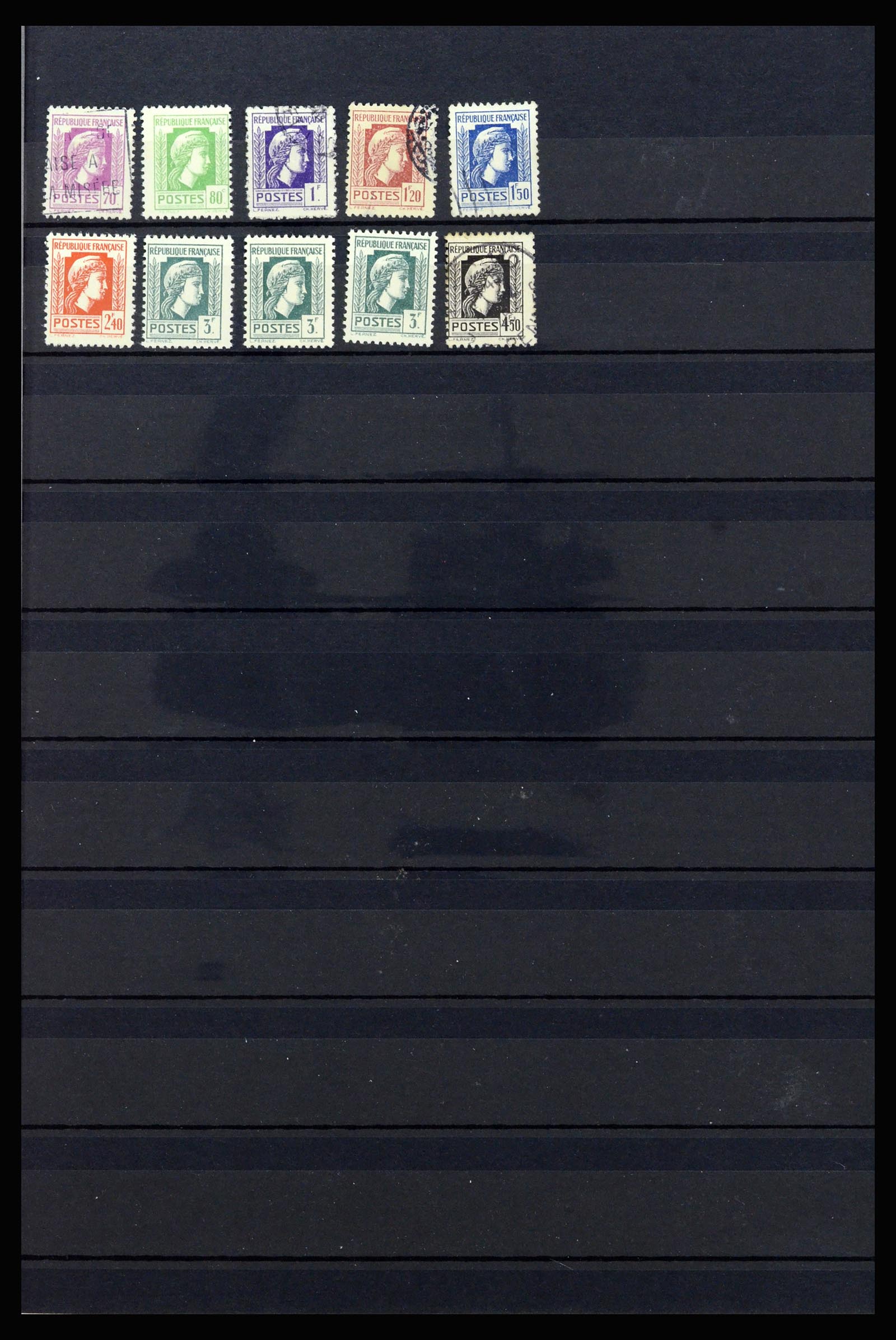 36619 024 - Postzegelverzameling 36619 Frankrijk 1945-1995.