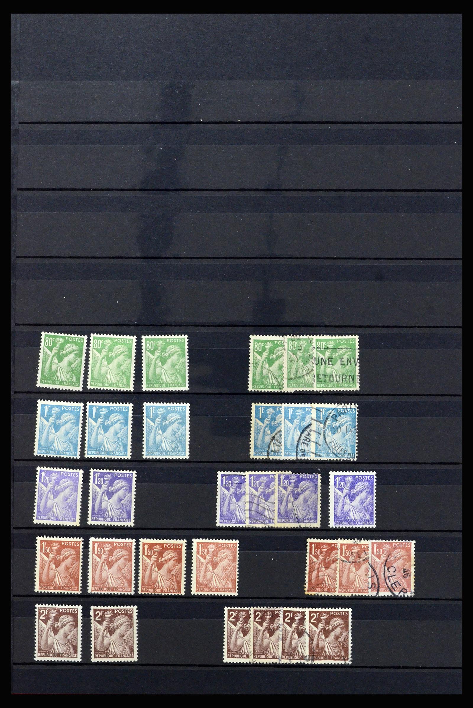 36619 025 - Postzegelverzameling 36619 Frankrijk 1945-1995.
