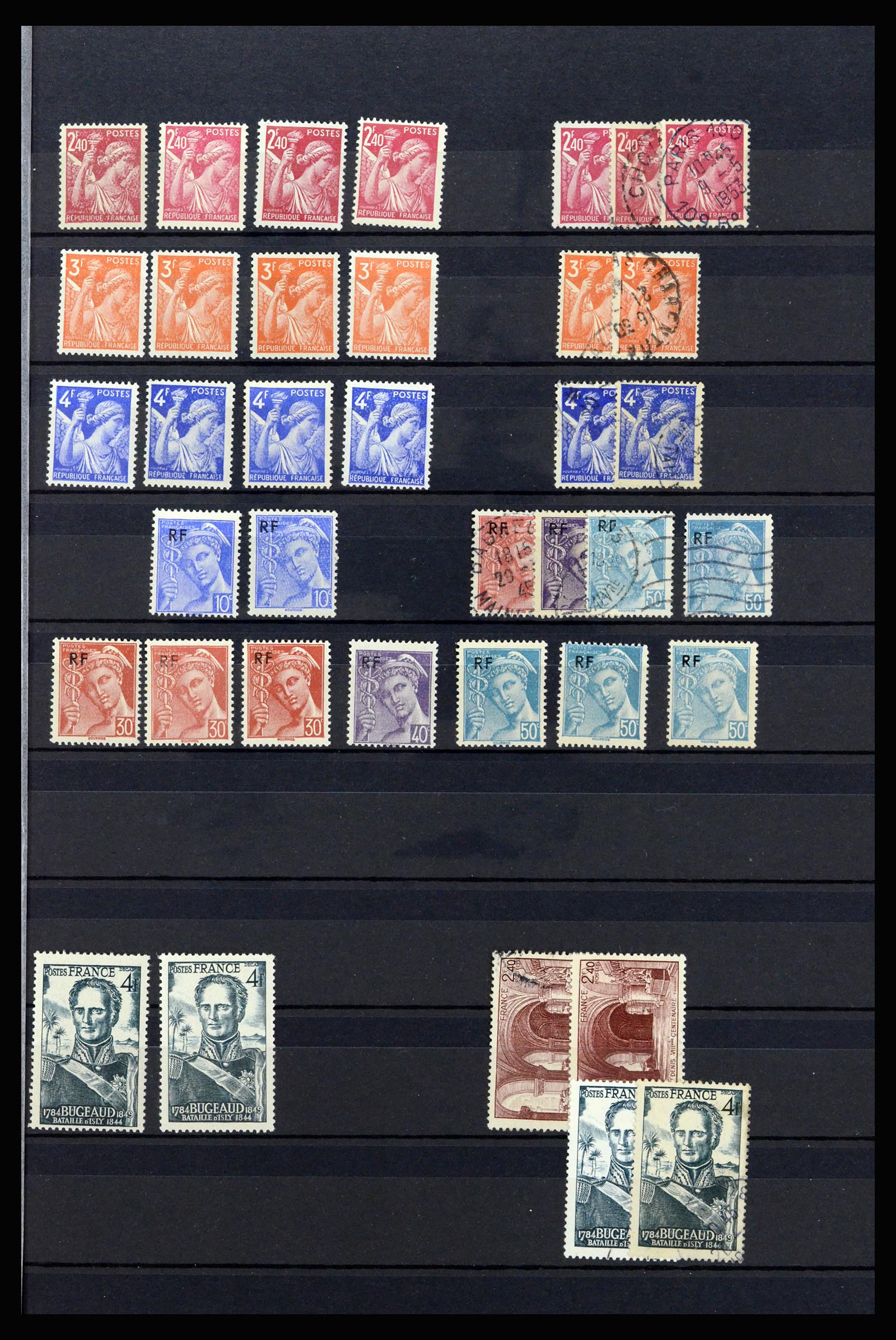 36619 026 - Postzegelverzameling 36619 Frankrijk 1945-1995.