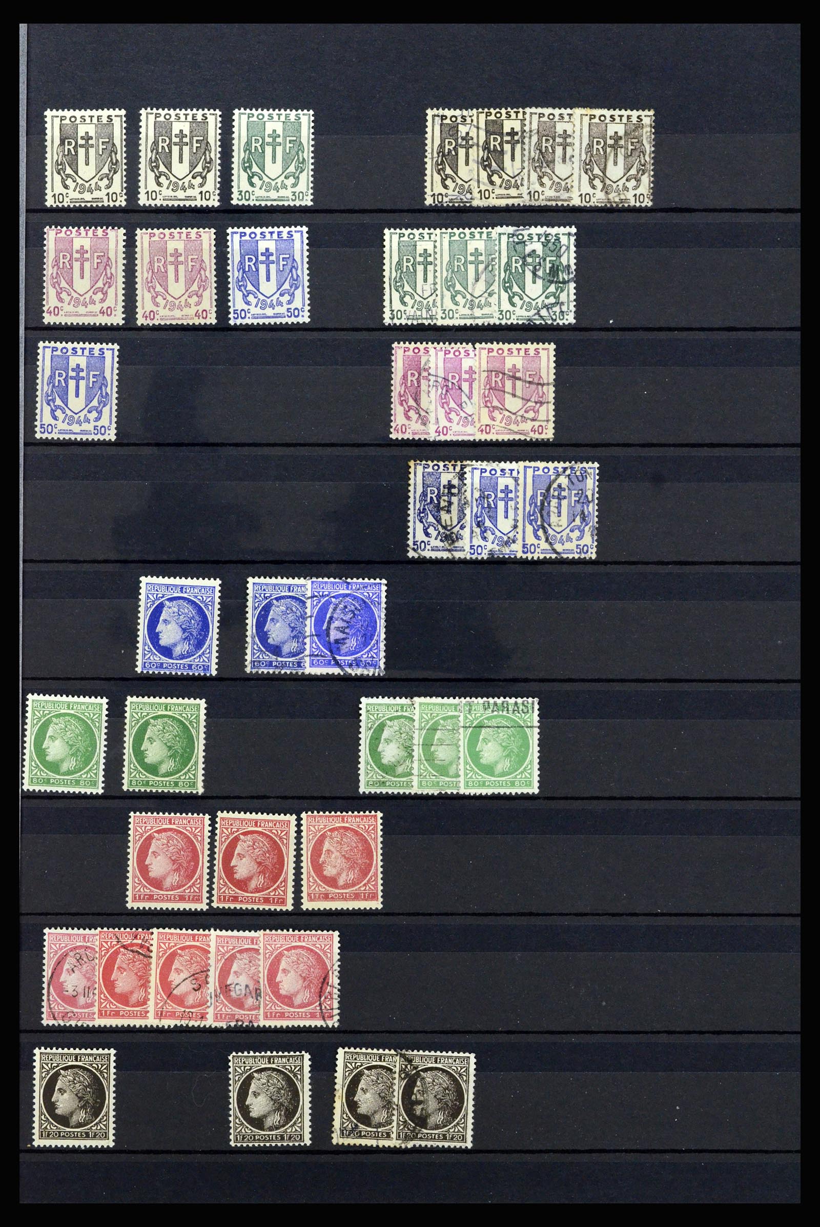 36619 028 - Postzegelverzameling 36619 Frankrijk 1945-1995.