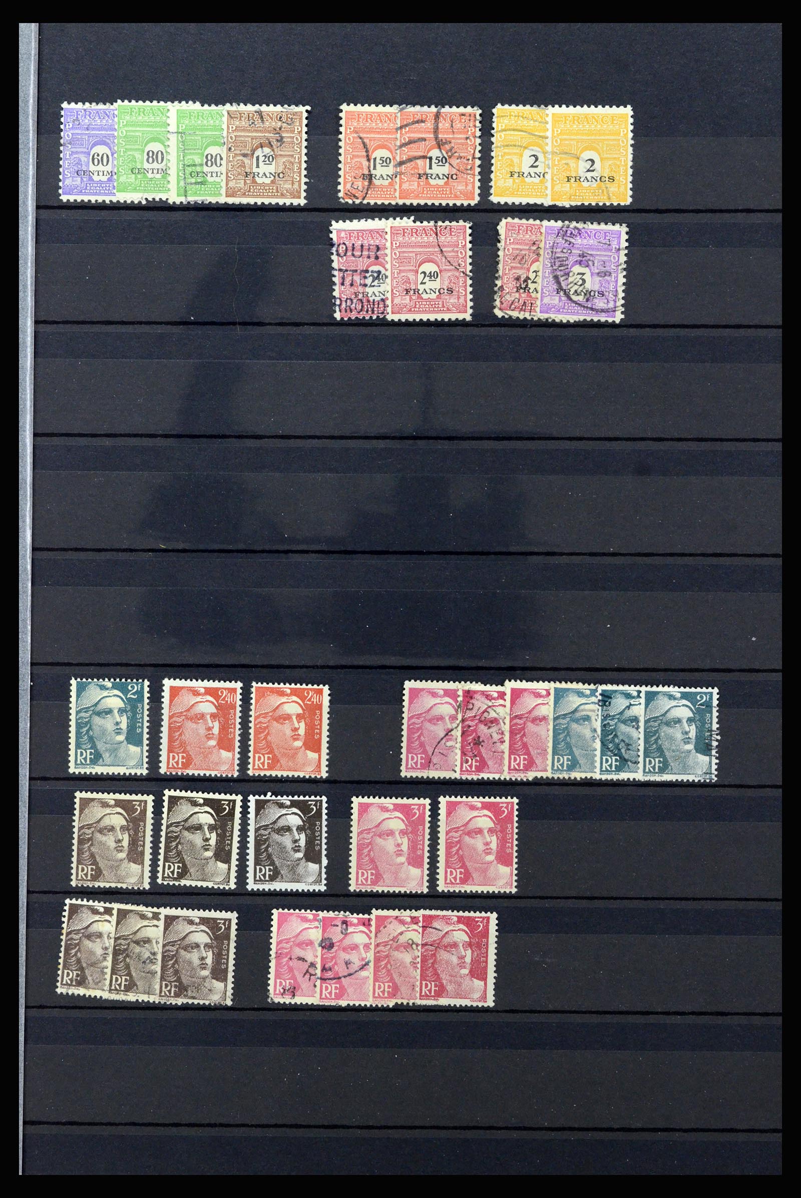 36619 032 - Postzegelverzameling 36619 Frankrijk 1945-1995.