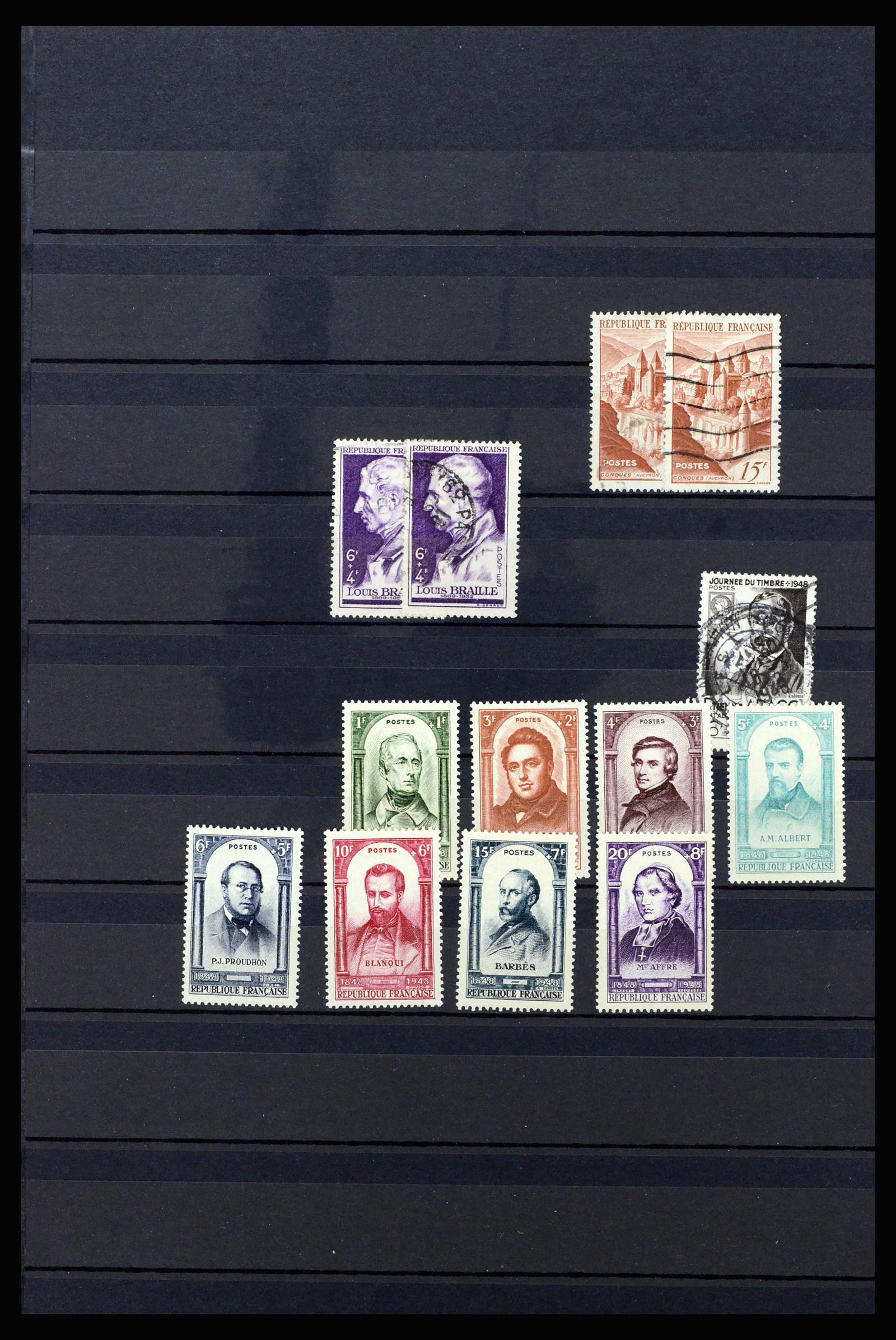 36619 041 - Stamp collection 36619 France 1945-1995.