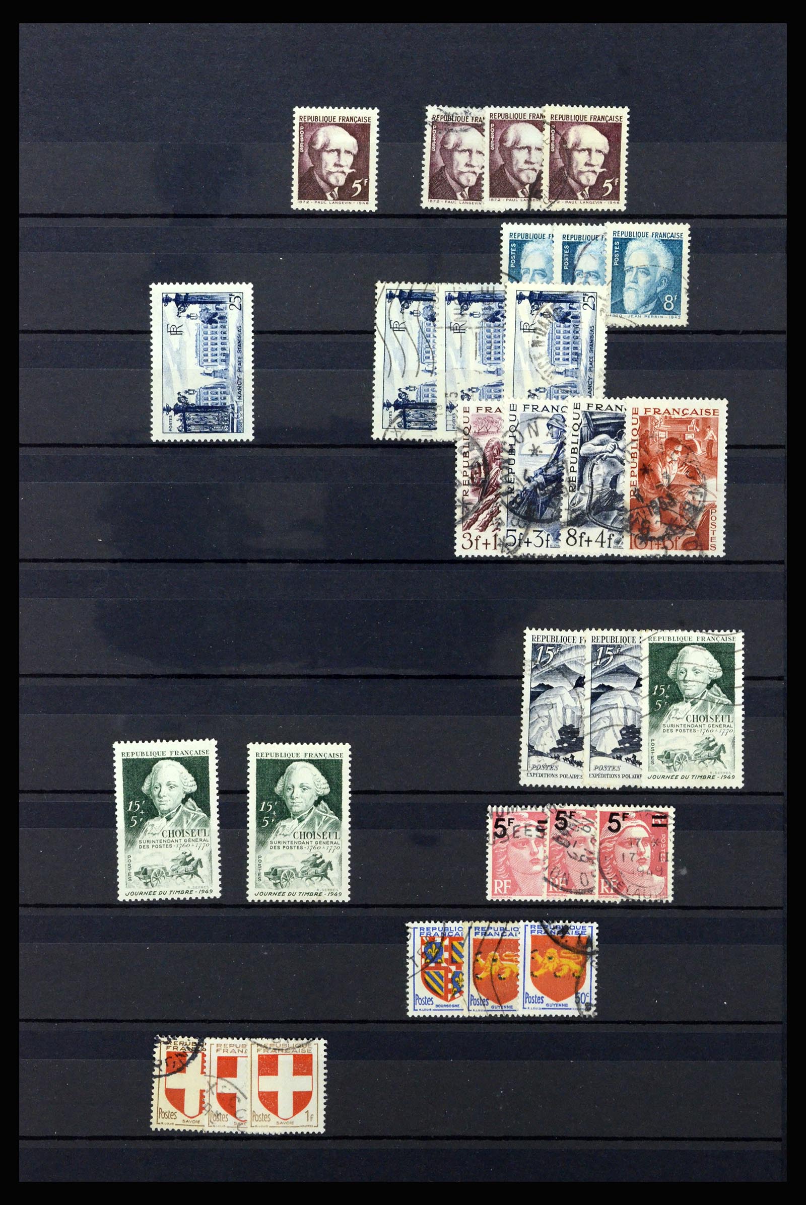 36619 044 - Stamp collection 36619 France 1945-1995.