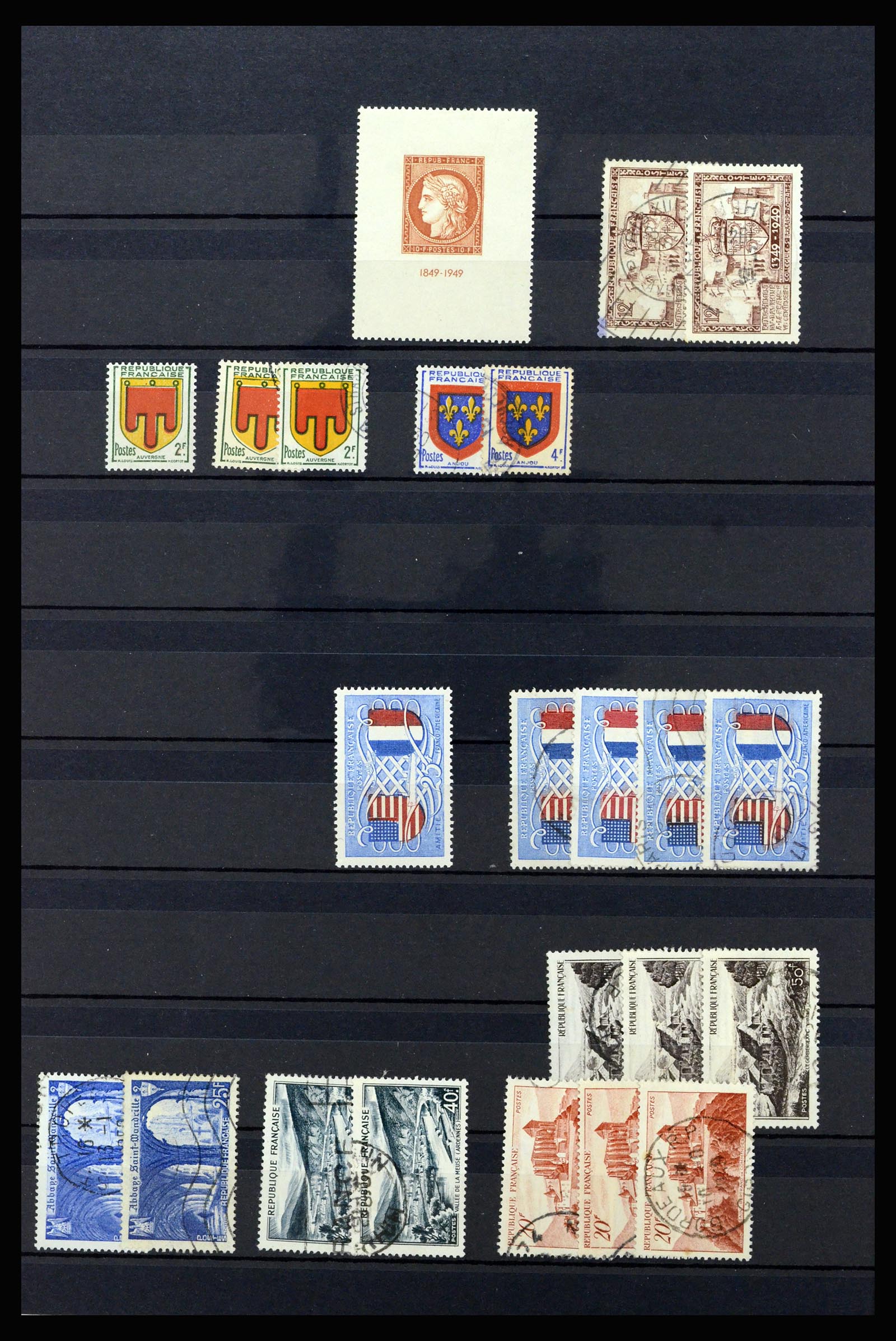 36619 045 - Stamp collection 36619 France 1945-1995.