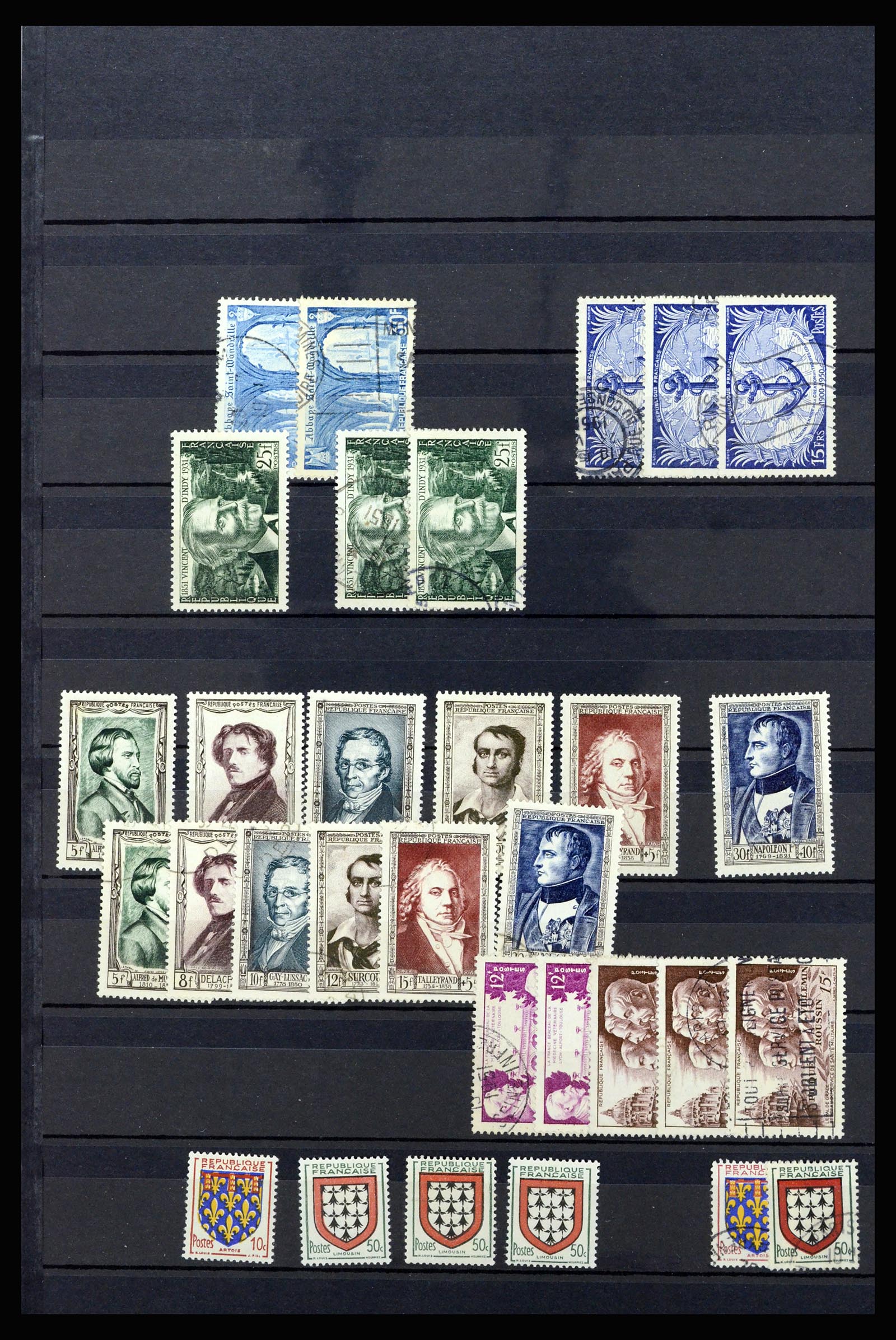 36619 049 - Stamp collection 36619 France 1945-1995.