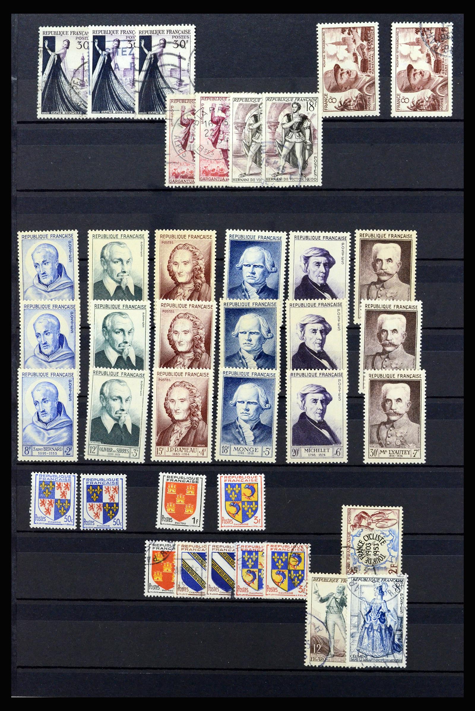 36619 053 - Stamp collection 36619 France 1945-1995.