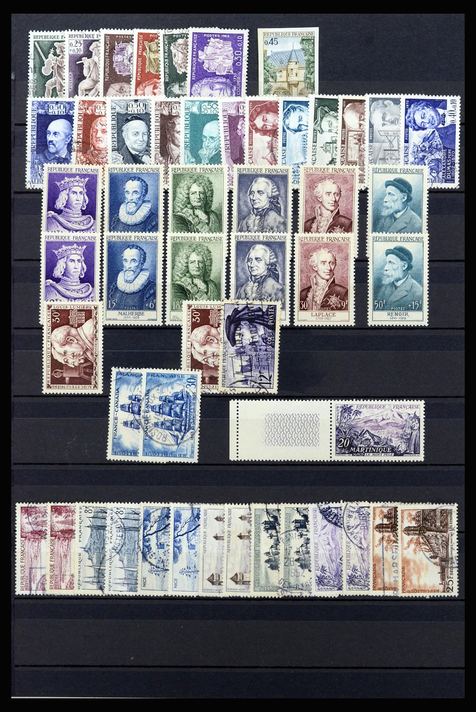 36619 057 - Stamp collection 36619 France 1945-1995.