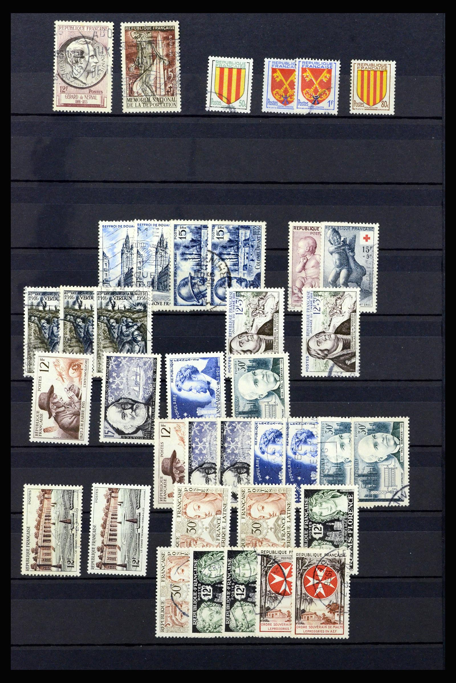 36619 058 - Stamp collection 36619 France 1945-1995.