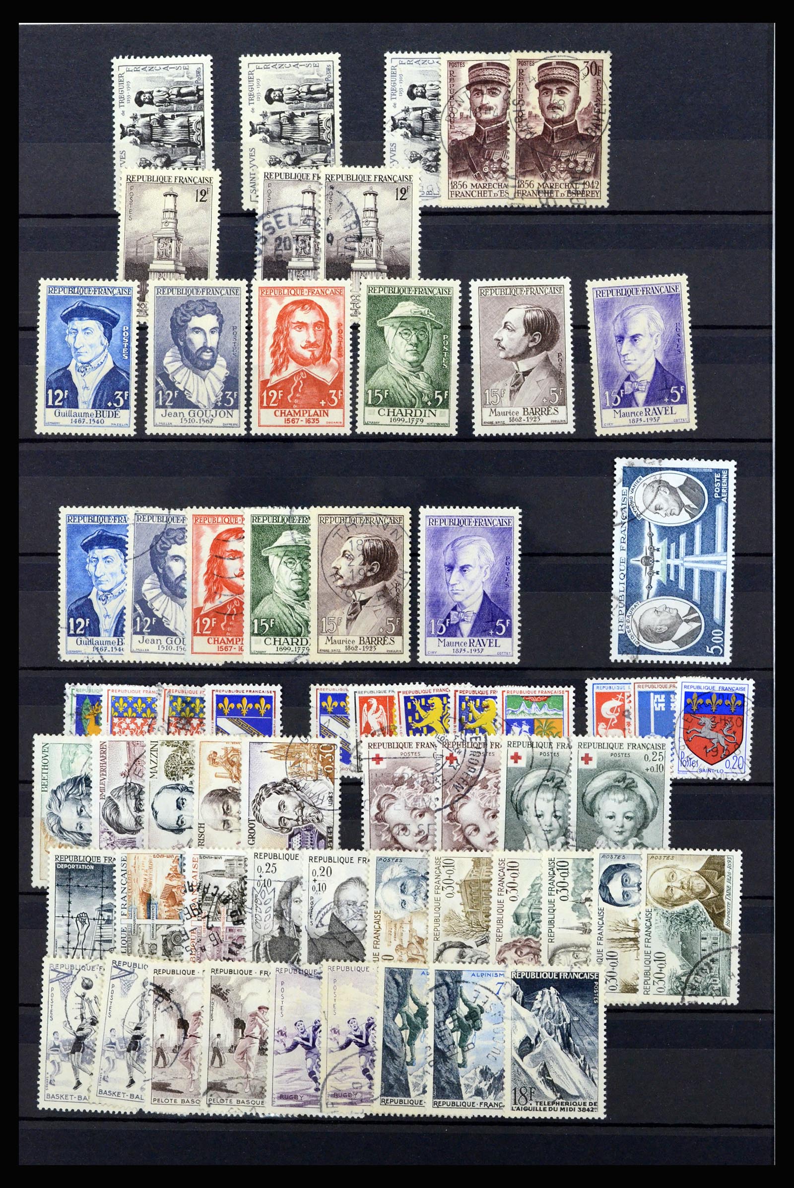 36619 059 - Stamp collection 36619 France 1945-1995.