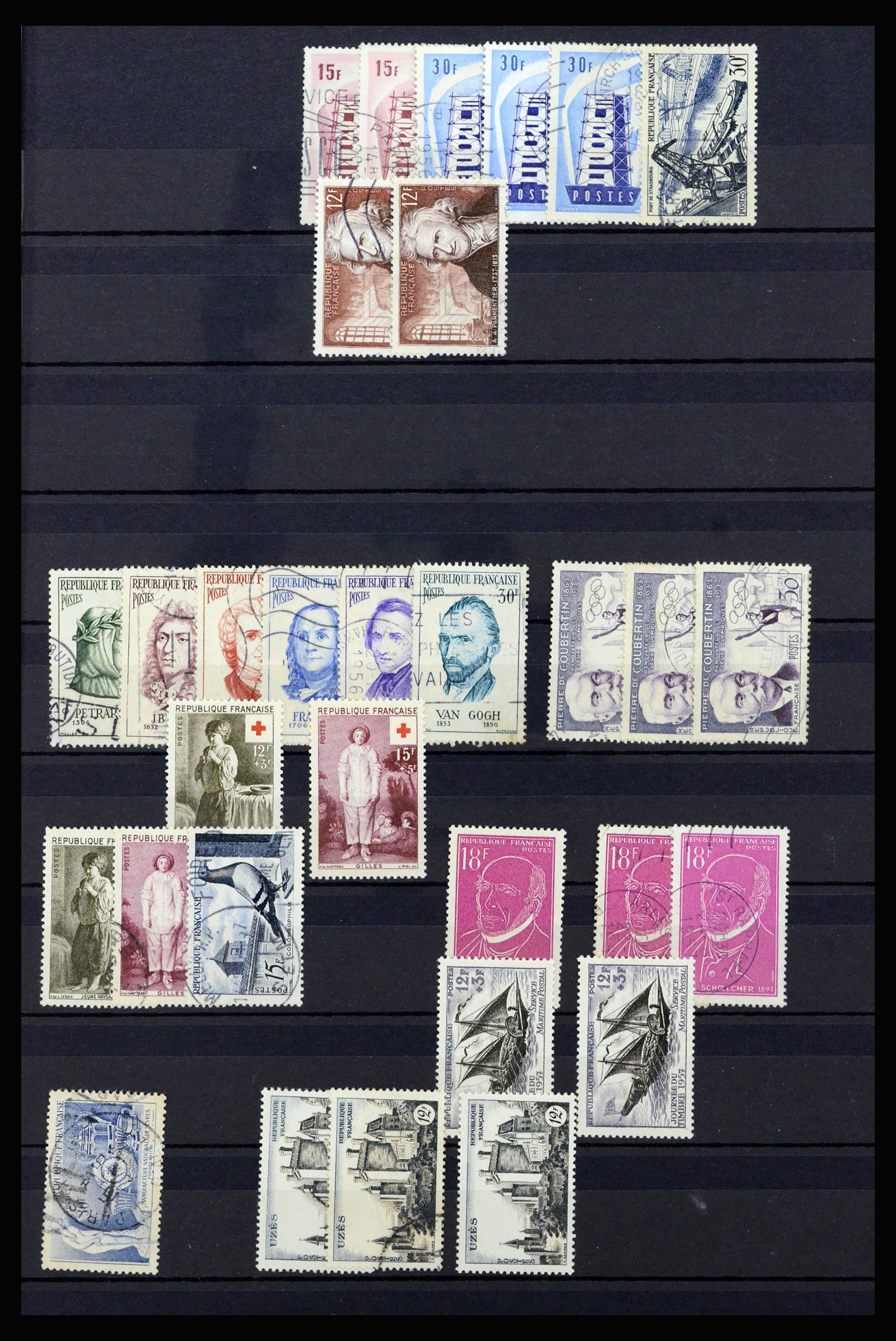 36619 060 - Stamp collection 36619 France 1945-1995.