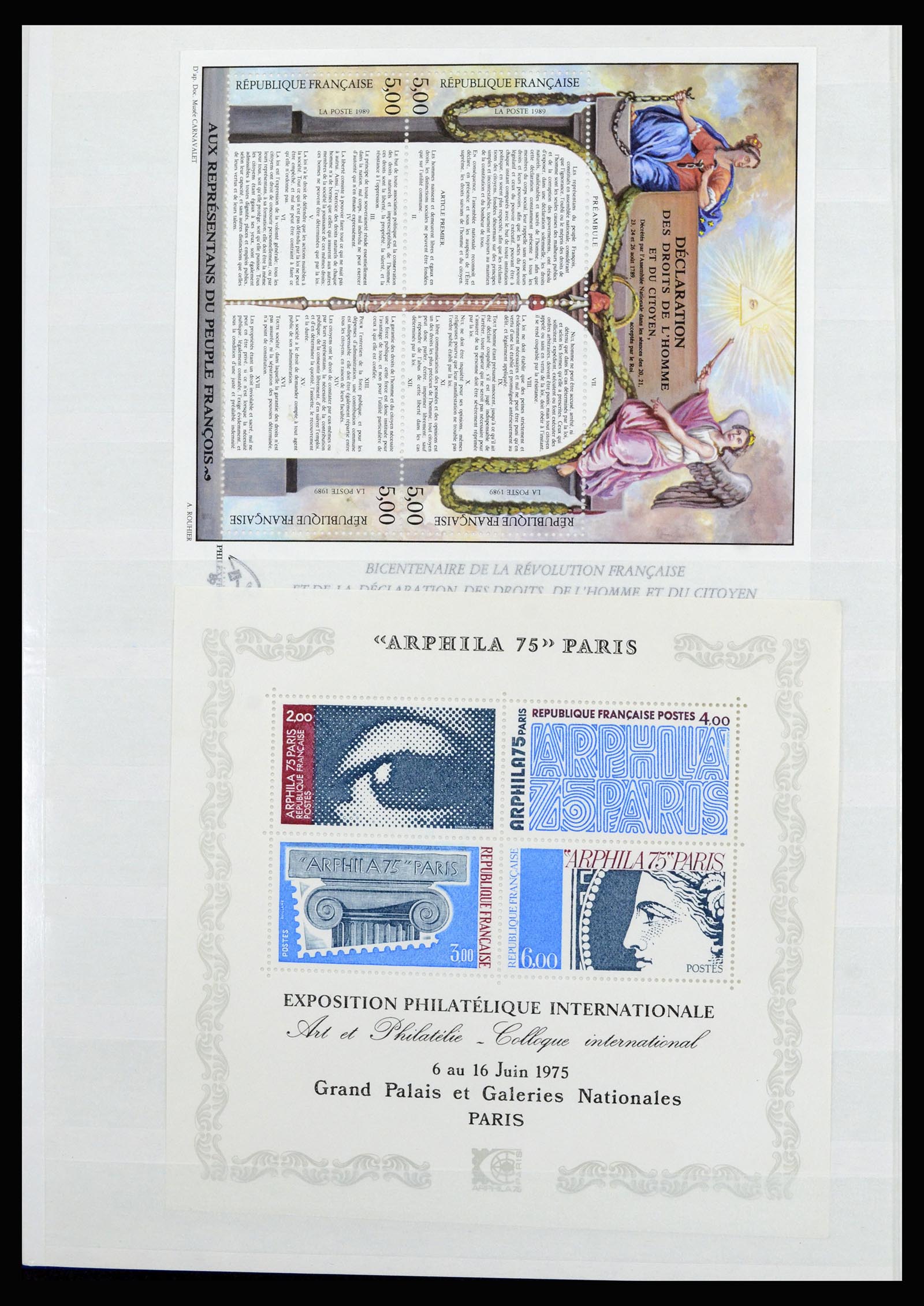 36619 164 - Postzegelverzameling 36619 Frankrijk 1945-1995.