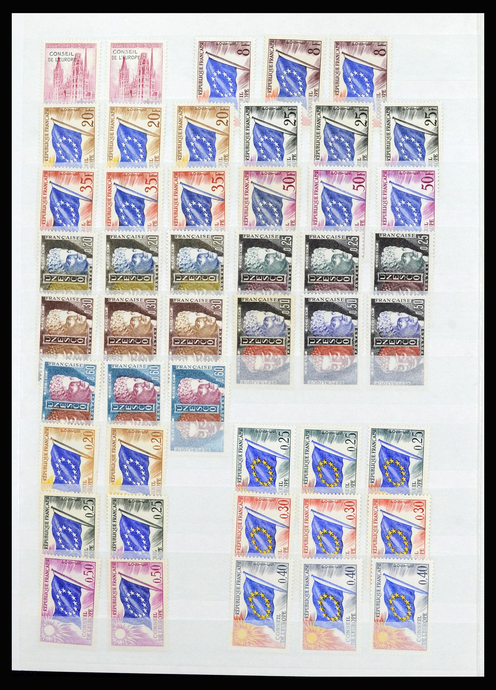 36619 166 - Stamp collection 36619 France 1945-1995.