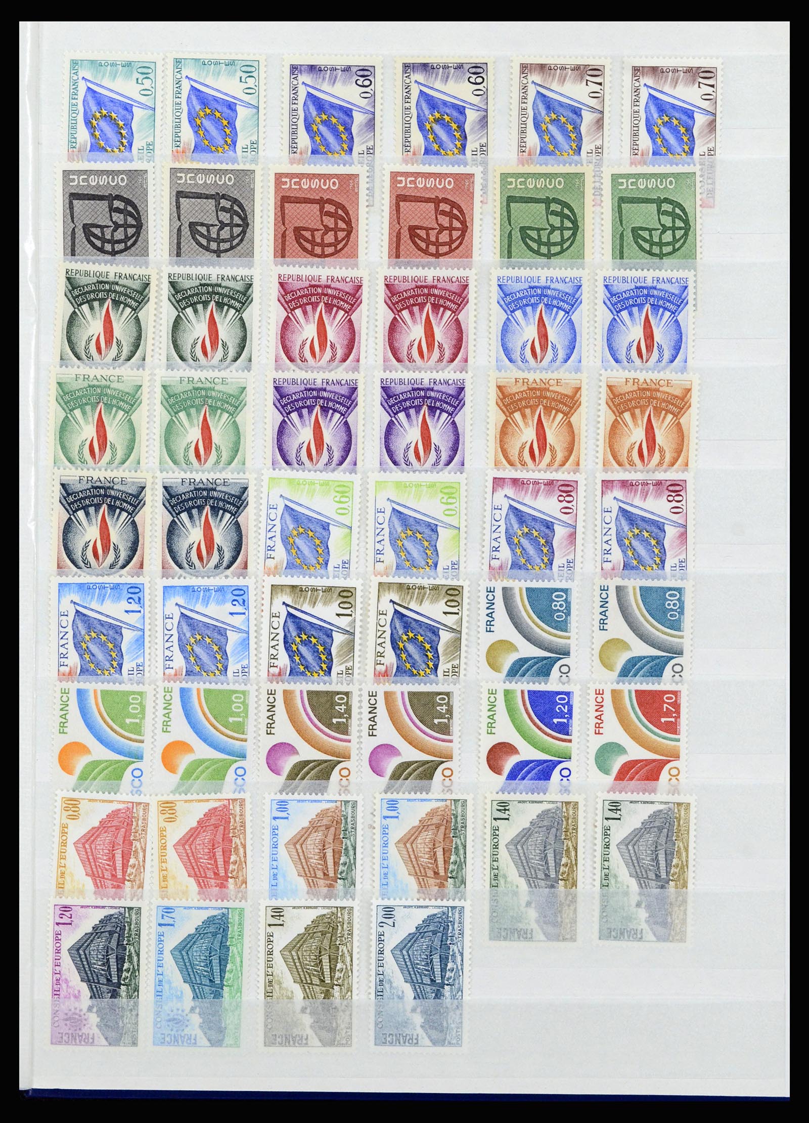 36619 167 - Postzegelverzameling 36619 Frankrijk 1945-1995.